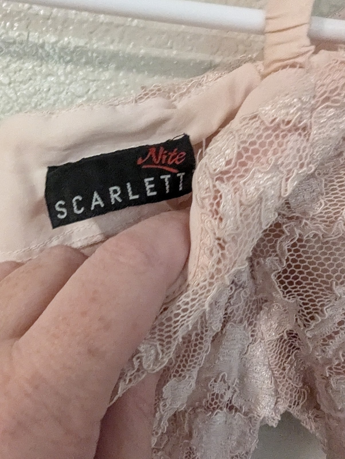 Vintage Scarlet Nite, Pink 80’s Dress