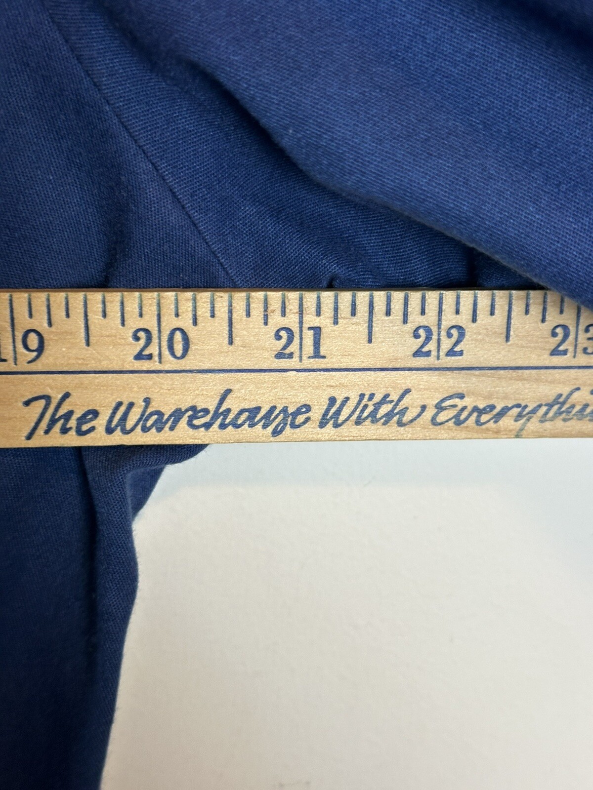 Vintage Action Line Women’s Nurses Dress Round Collar Button Up Padded Shoulders