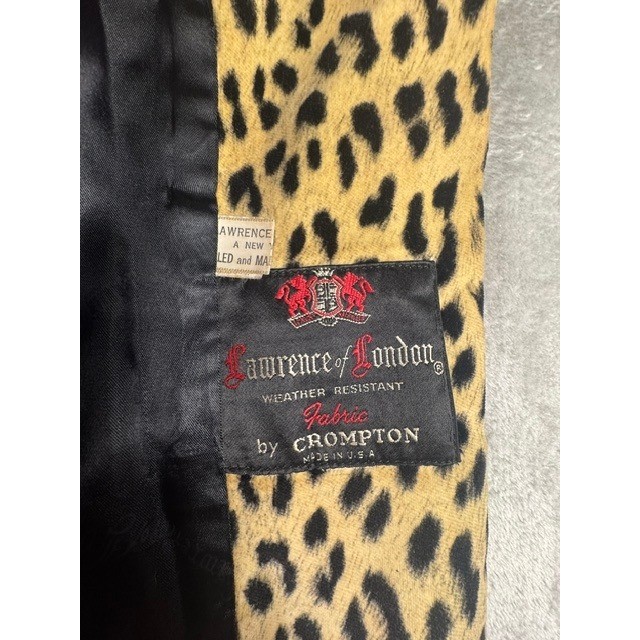 Lawrence of London Coat Women S Leopard Print Double Breasted Weather Resistant