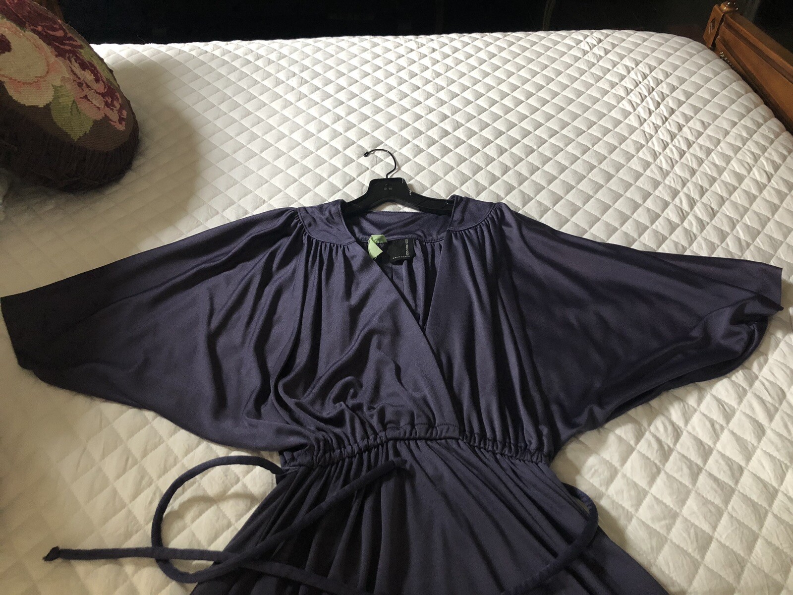 Vintage 1970s Joy Stevens Of California Purple Dress