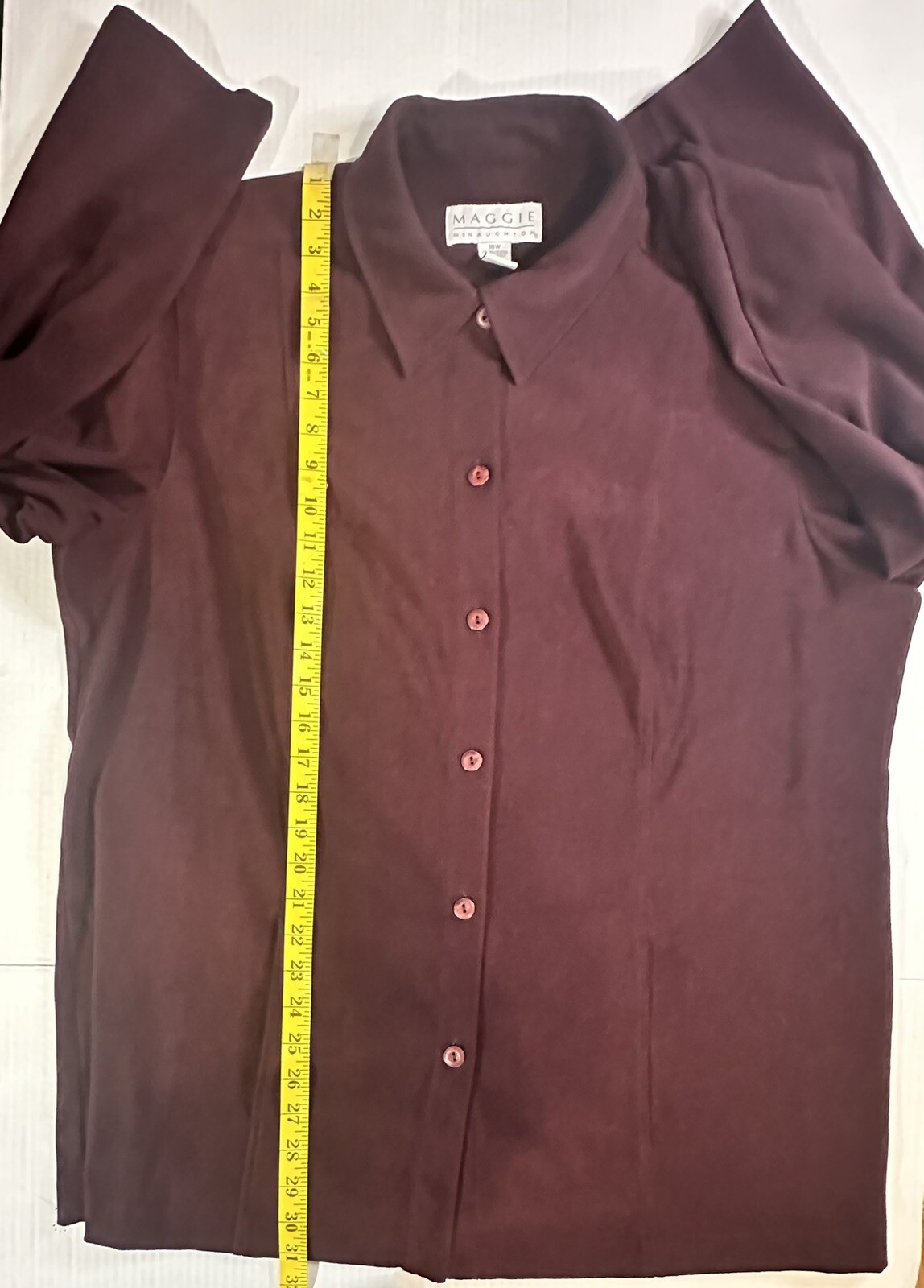 Vintage Maggie McNaughton Purple Suede Shacket Women Blazer Career Classic 18W
