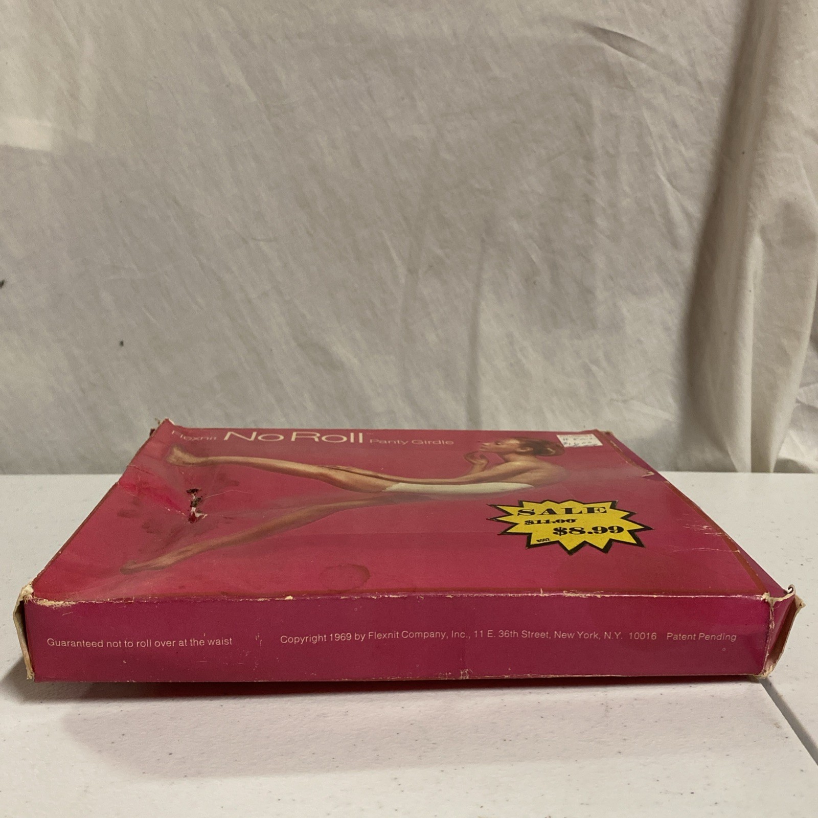 1969 FLEXNIT No Roll Panty Girdle LONG LEG – SMALL 25/26 NEW NOS Made in USA