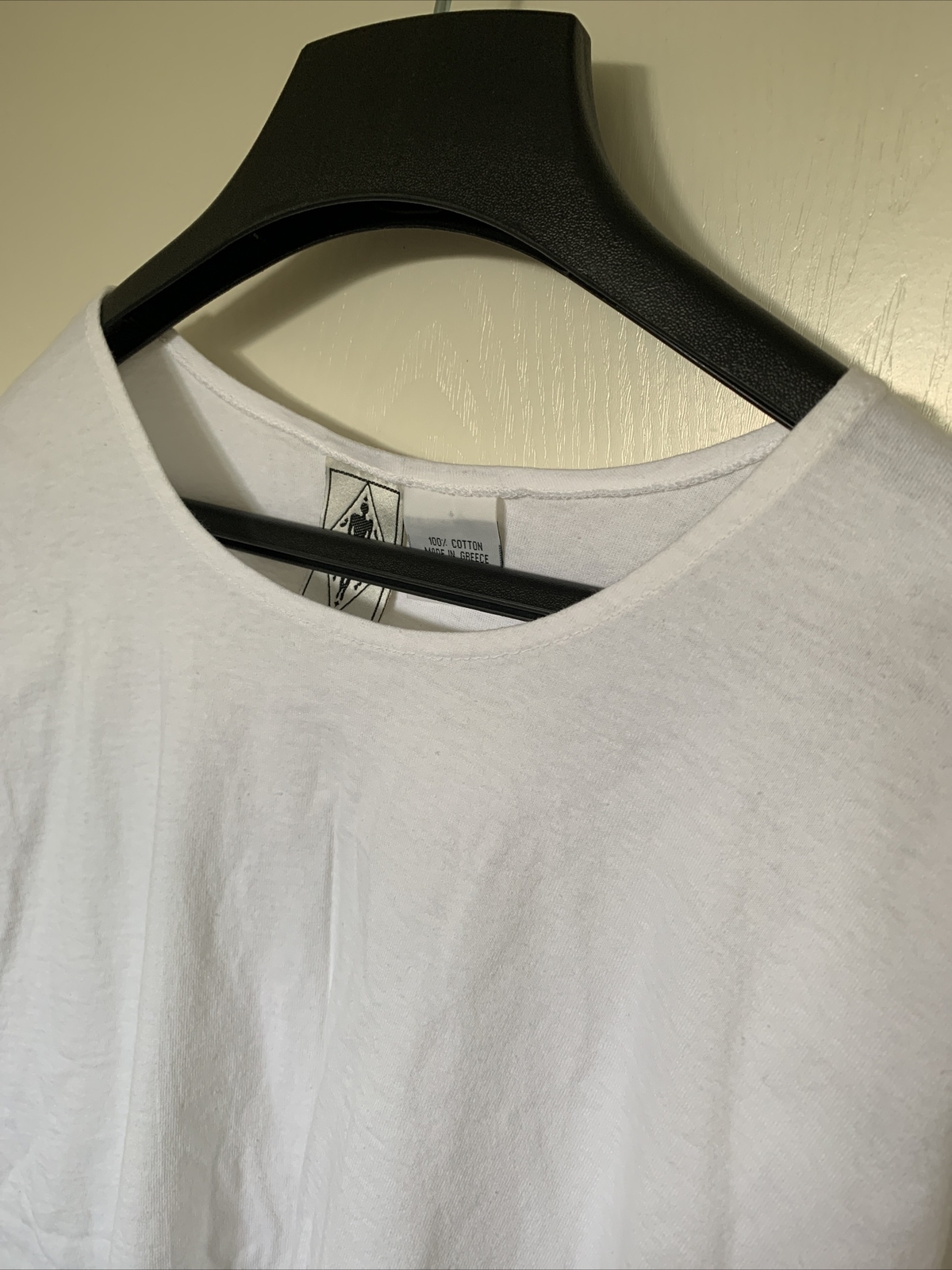 W.I.P. Made In Greece Vintage 1970’s White T Shirt Womens Size Large