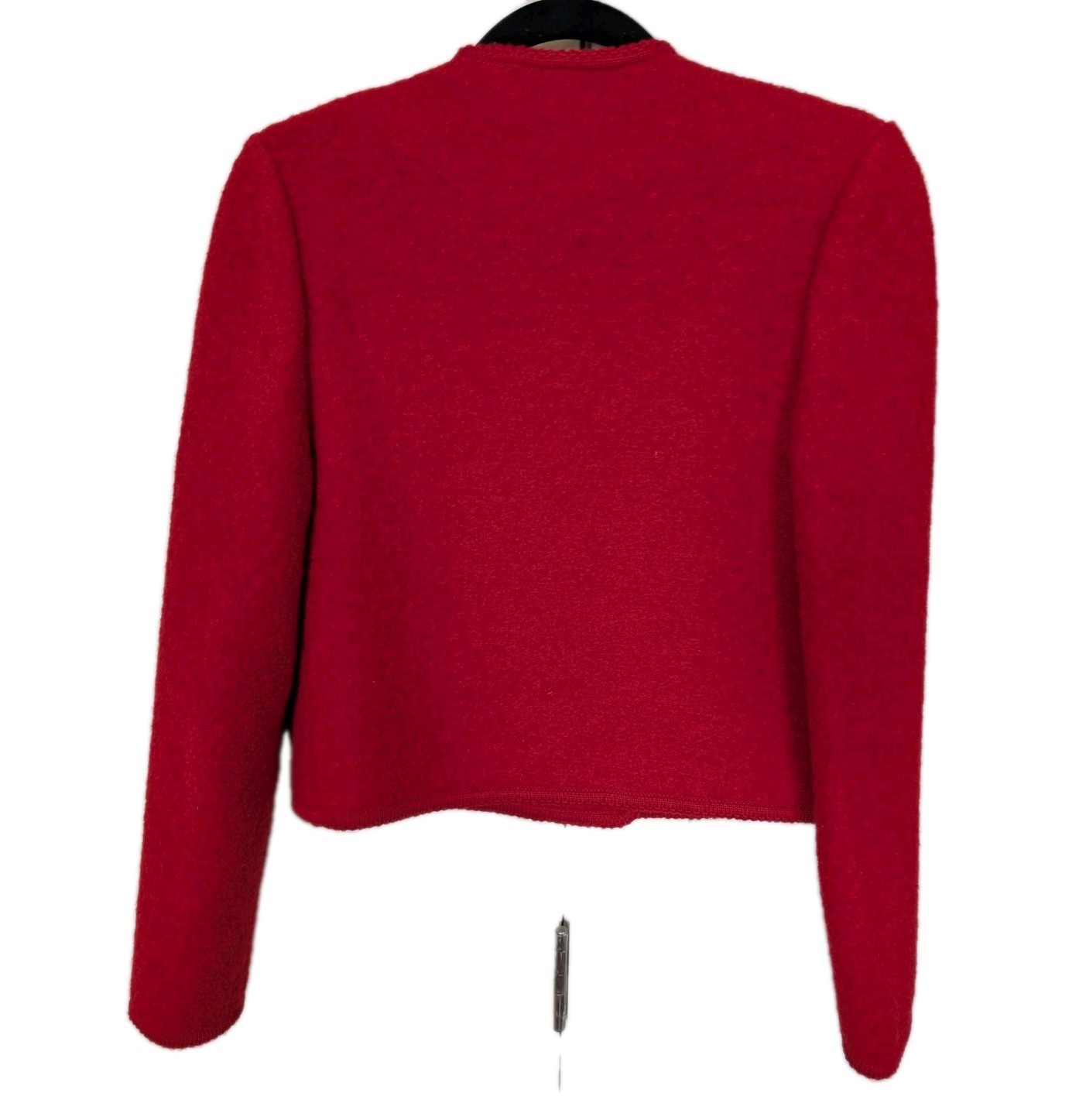 Brooks Brothers Red Wool Vintage Cropped Blazer 8 Quiet Luxury Old Money