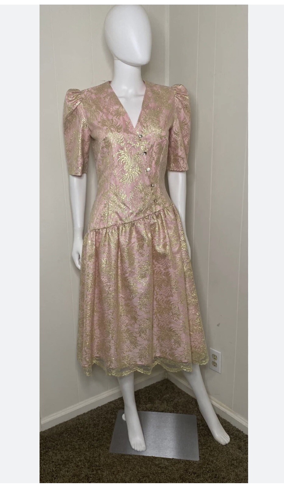 Halston III Vintage Dress, Women’s 6