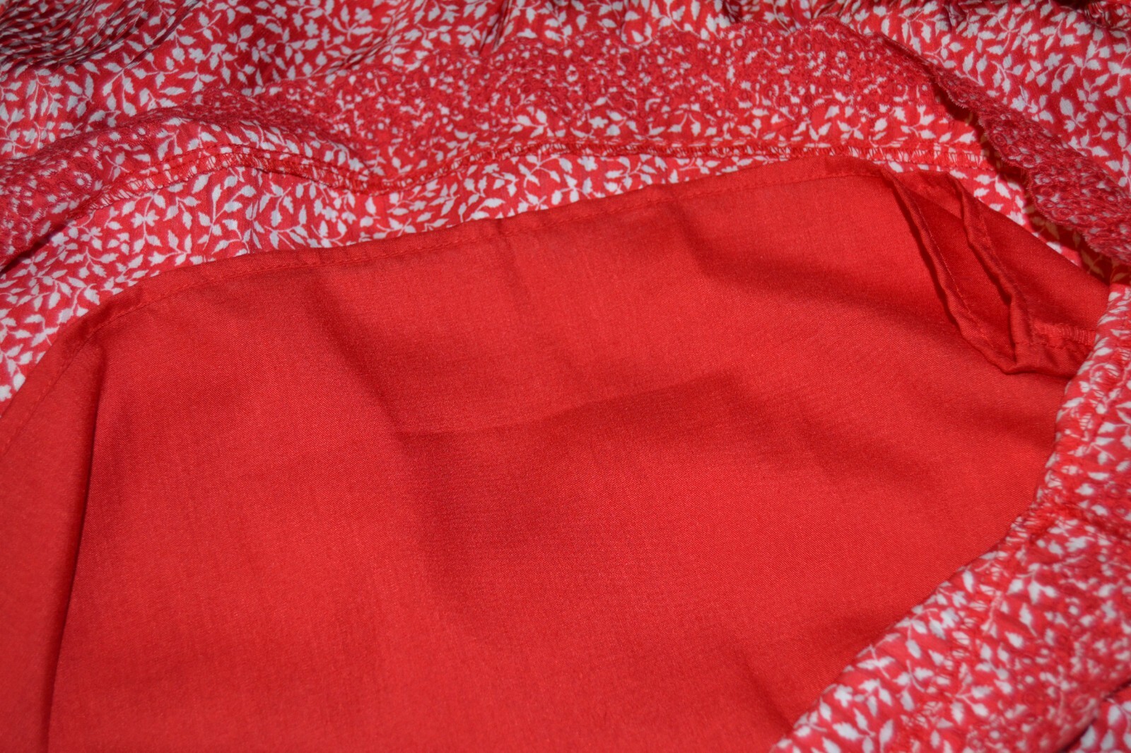 DRAPER JAMES Button Front Shirt Dress RED/CREAM Size S Vintage Fully Lined NWT