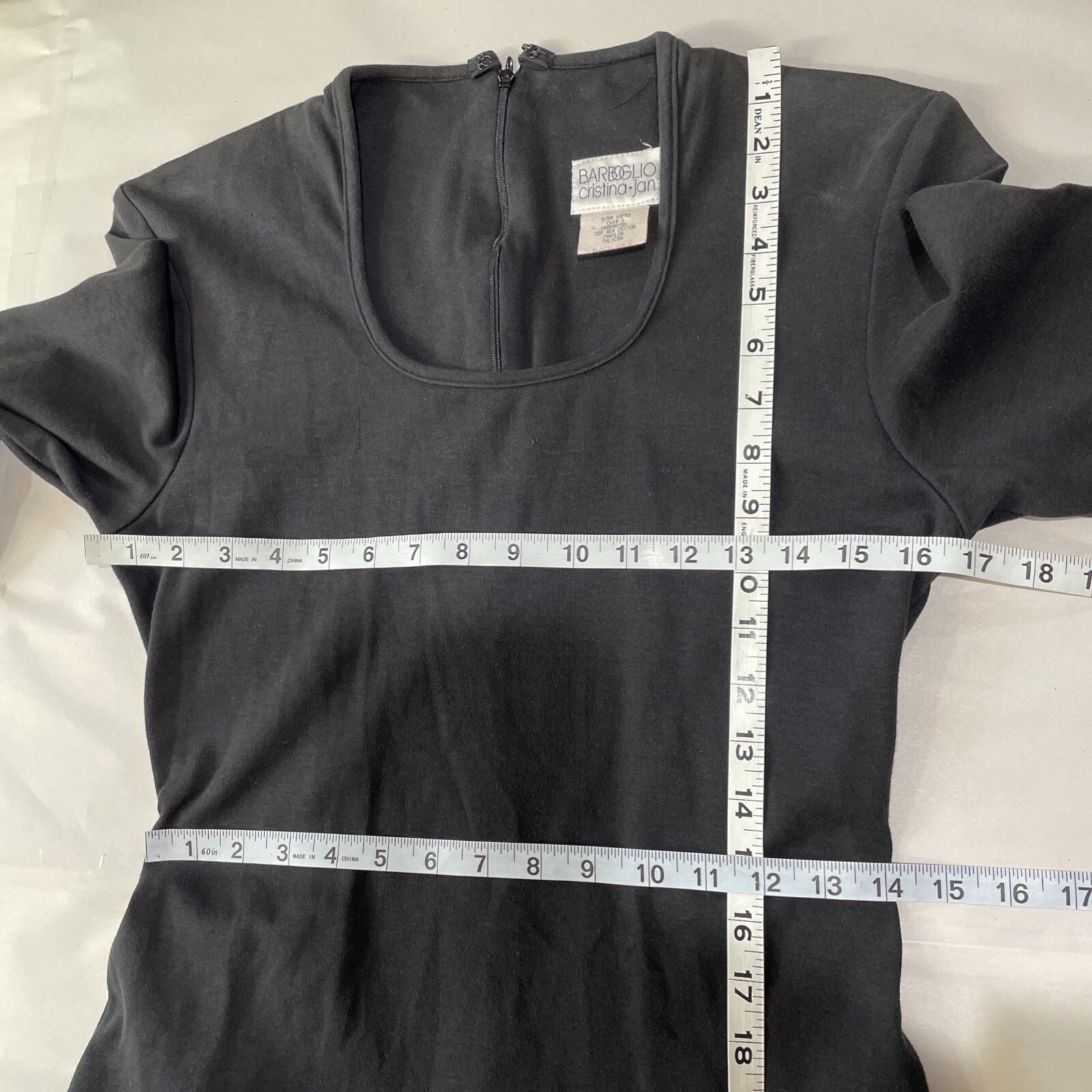BARBOGLIO Cristina Jan VTG Dress Maxi Layered SZ 6 ( Heavy Wear Flaws