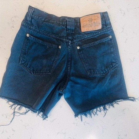 Vintage Elliott Bay Sportswear Black Denim Jeans 100% Cotton Size 28