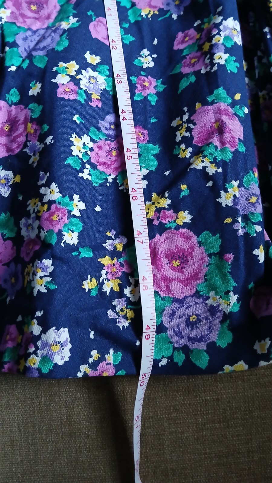 Lanz Originals Wonderful Vintage 80’s-90’s NWT Floral Blue Sundress Size 8