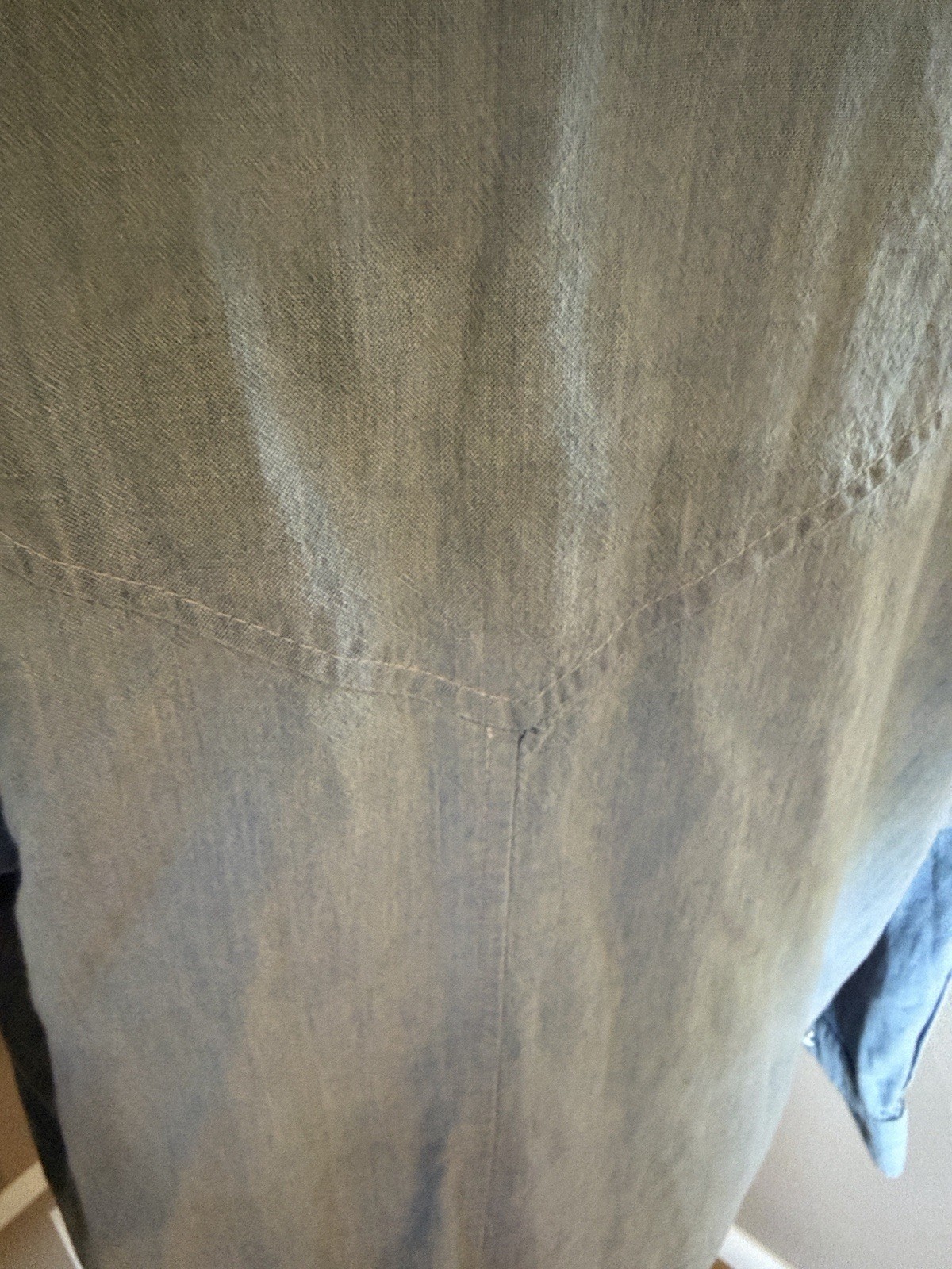 RARE VTG H BAR C California Ranchwear 1970s Water Women’s Shirt Silver Embrdry M