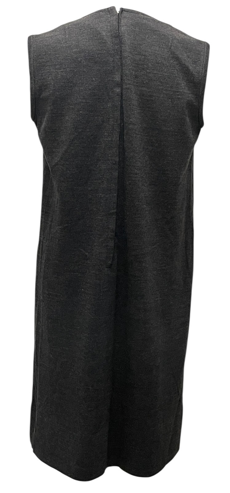 Vtg 1960s Johnstons California Wool Knit Gray Shift Dress-Women’s 10/Modern 4-6