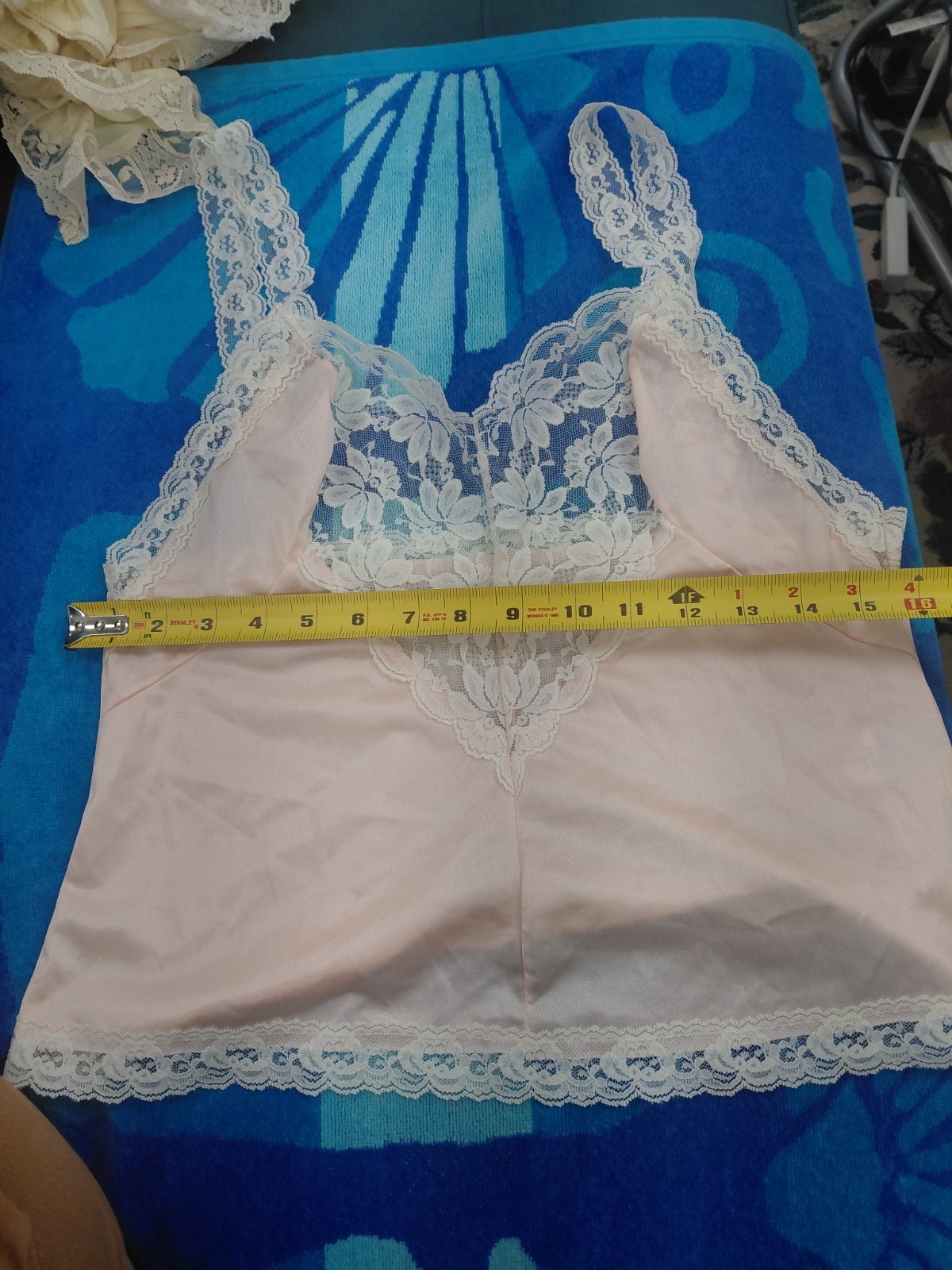 Vintage Lady Cameo Dallas Laced Camisole Size L