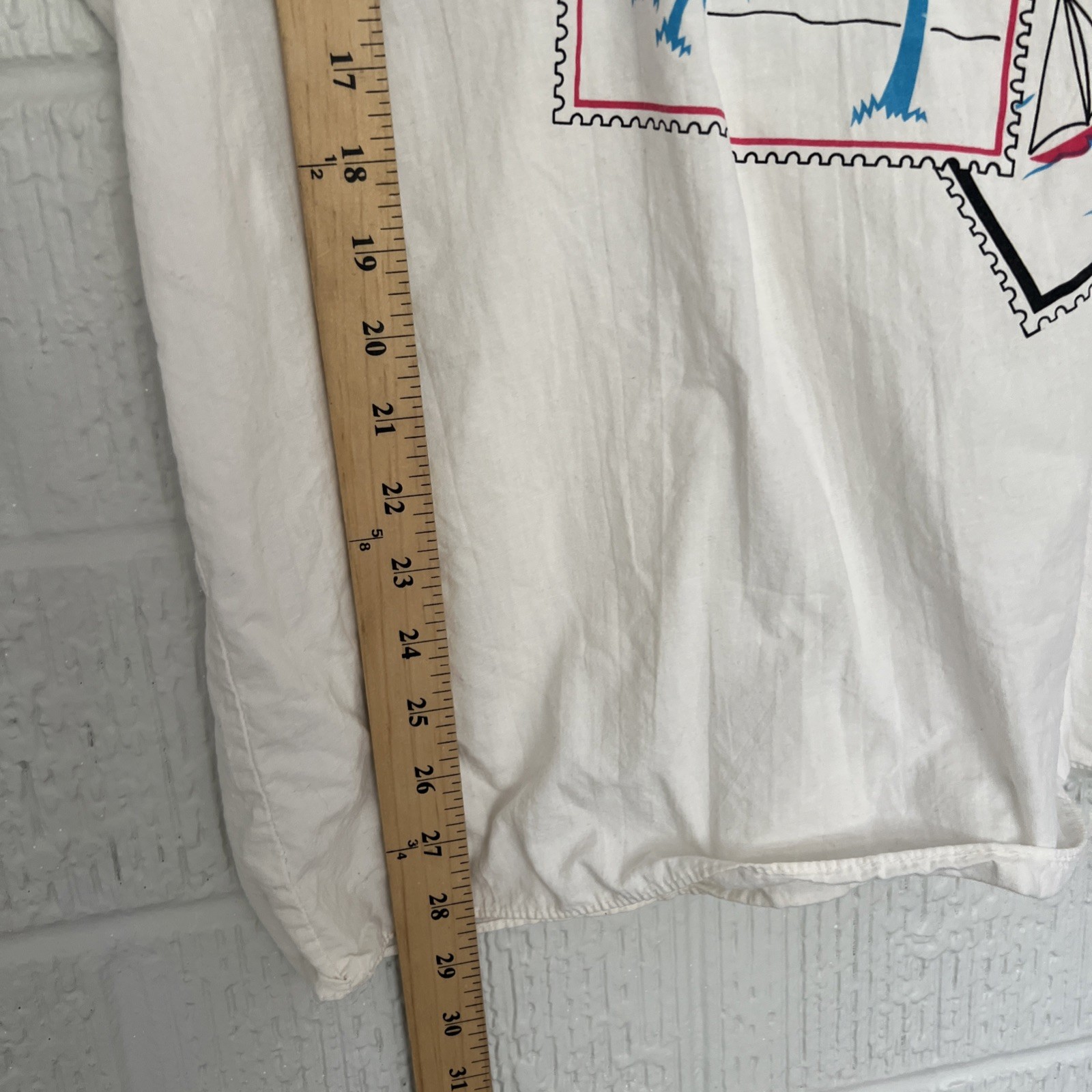 Vintage Tropic fever Single Stitch Shirt Women’s Made In USA Sailboat