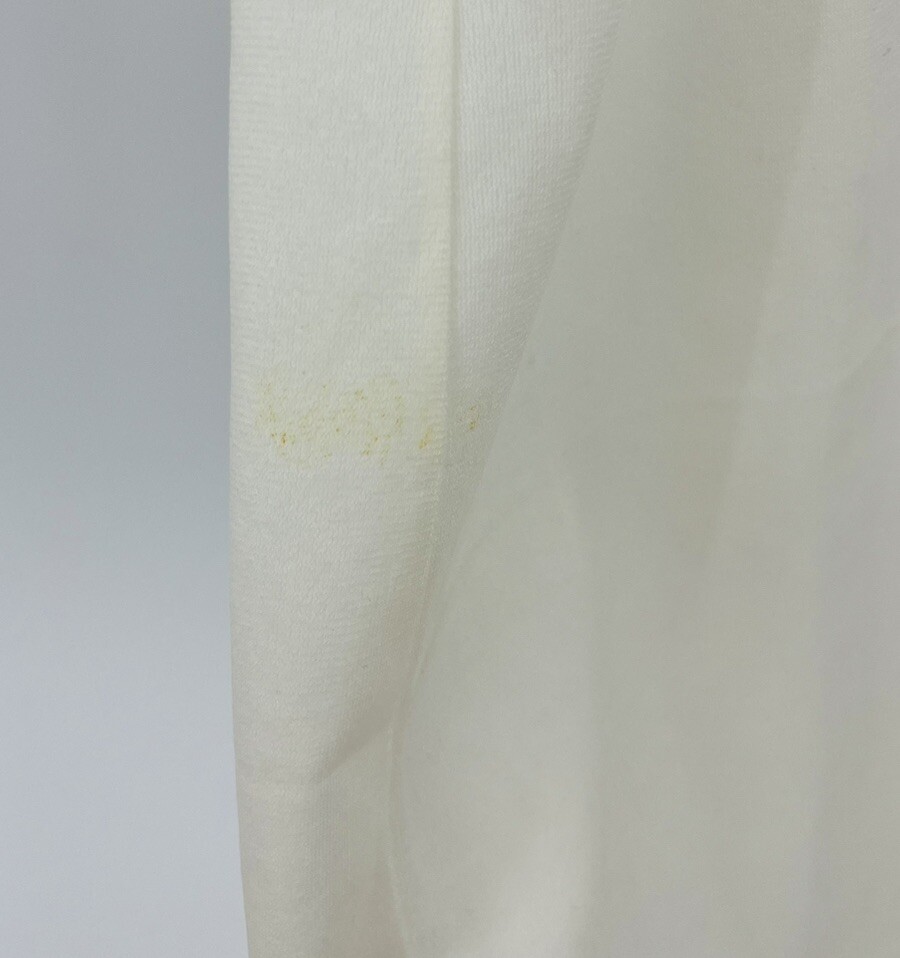 Vintage Vassarette Nylon Crepelon Full Slip Ivory Lace Trim Size A 34