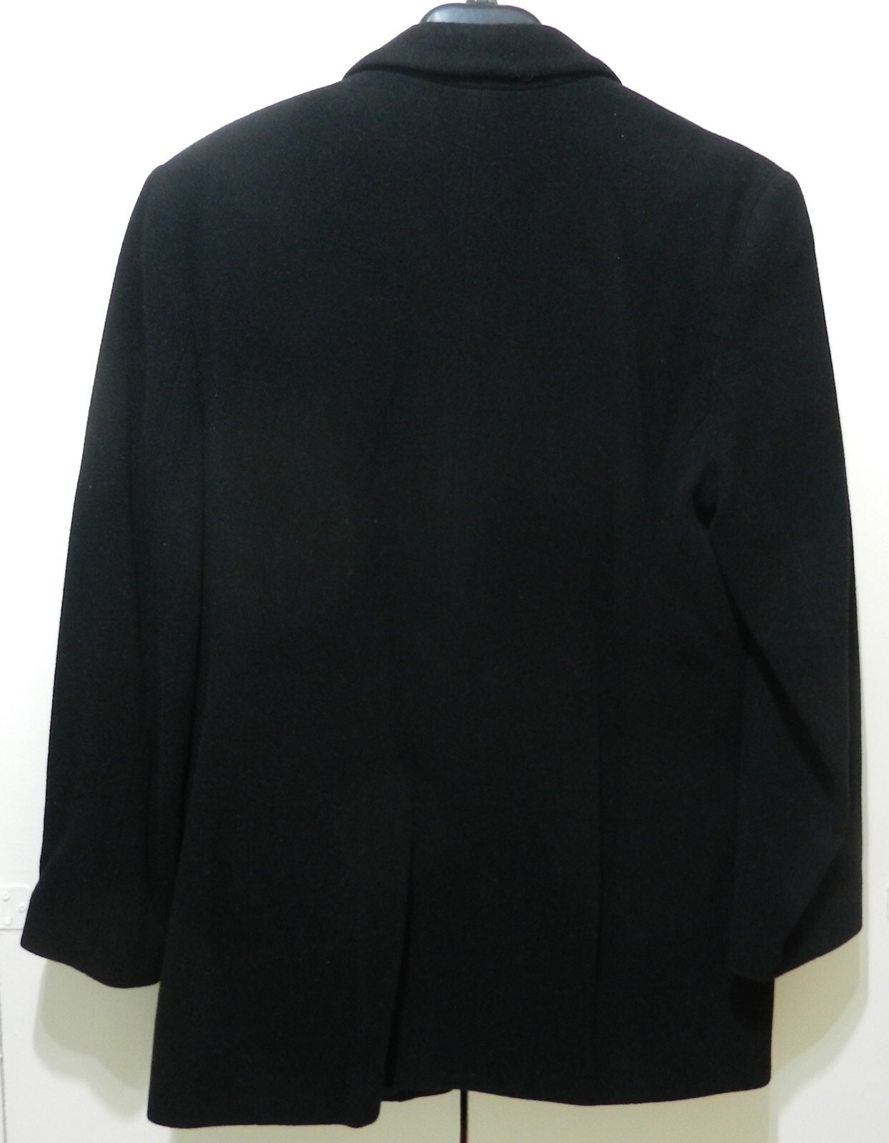 Vintage Parisian Signature Wool/Cashmere Black Blazer Size 14