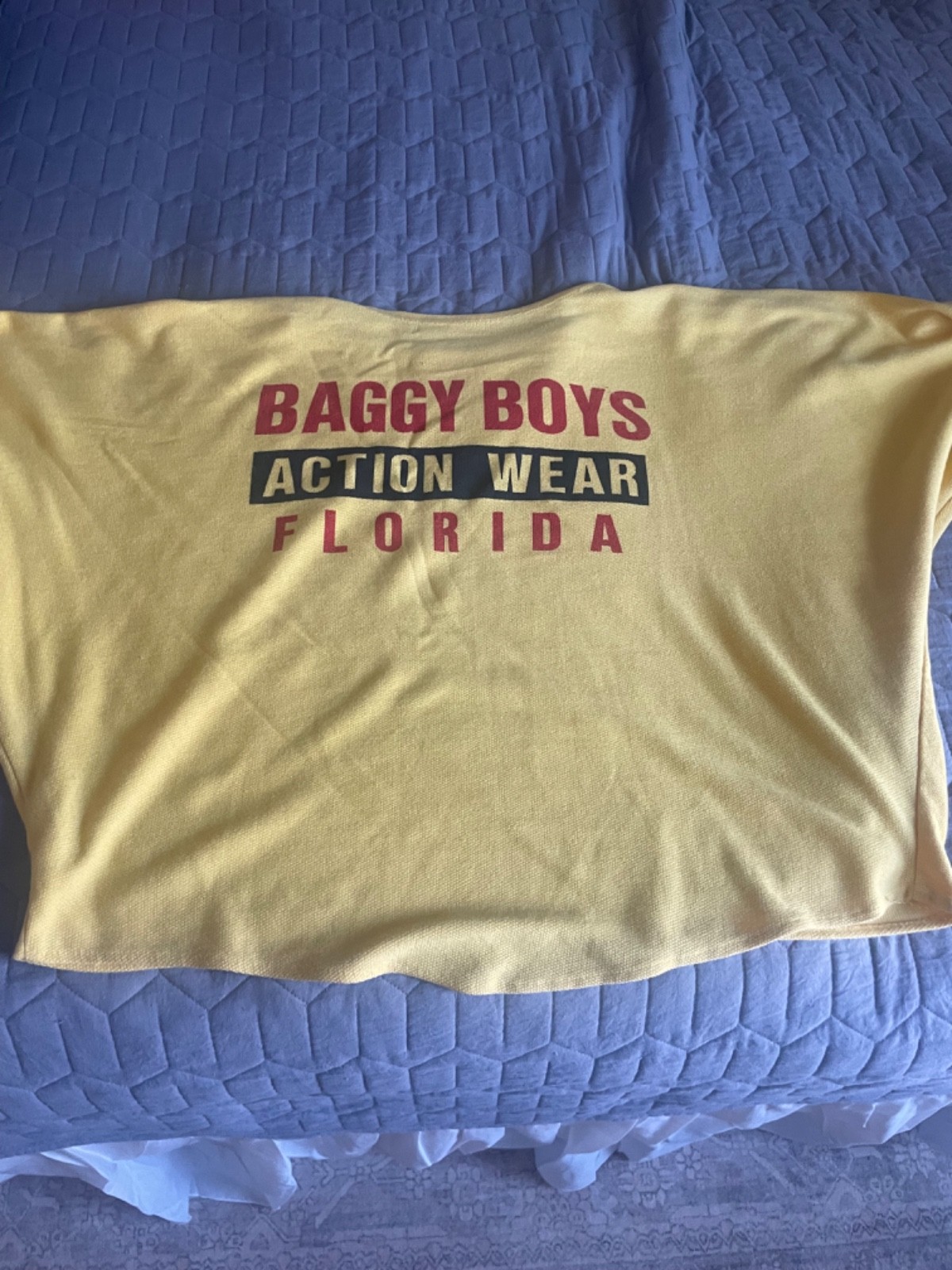 Vintage Baggy Boys International World Tour 90s Double cropped