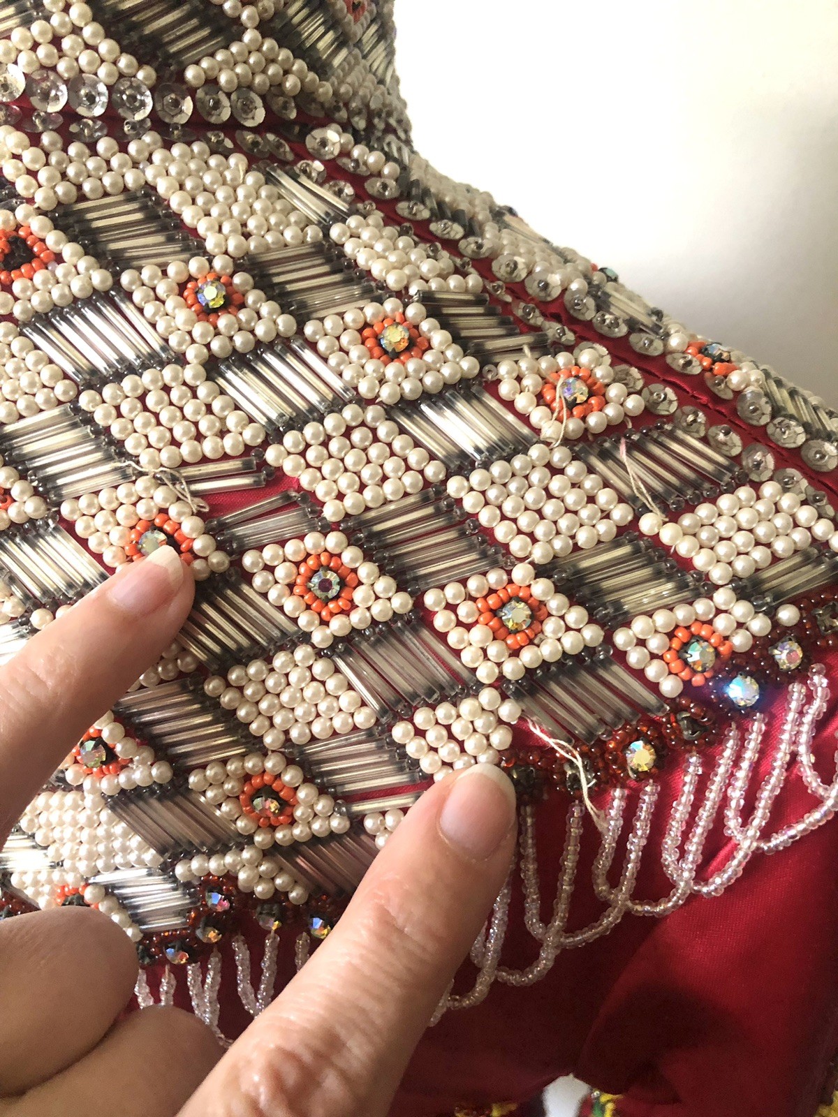 1950’s Heavily Beaded Chinese Dragon & Phoenix Jacket