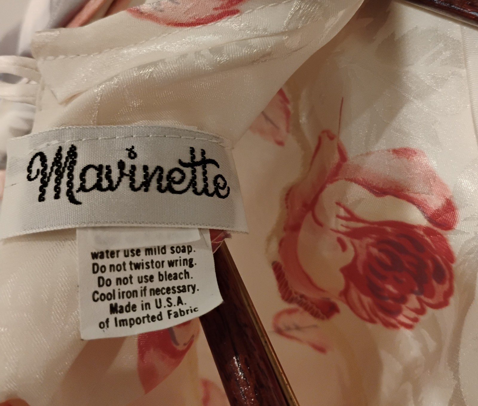 Vintage Mavinette Women’s Dress Size 8 Roses Cinched Waist Pleated Skirt 1980s