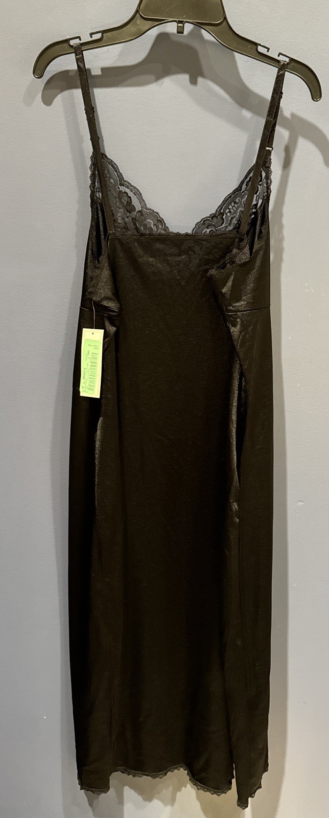 Size 36/28 Black Full Slip, Adjustable Straps, Vintage Jaclyn Smith Kmart, NWT