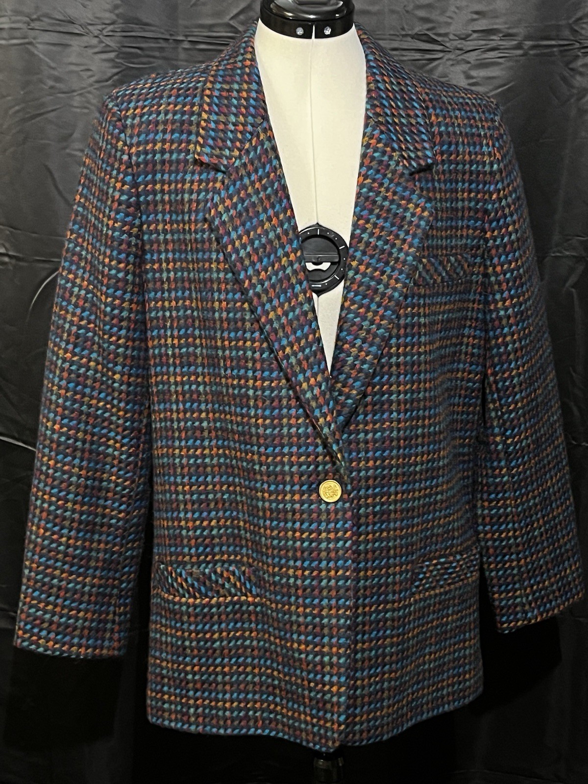 Vintage Bleyle Women’s Blazer Jacket 100% Wool Size 10