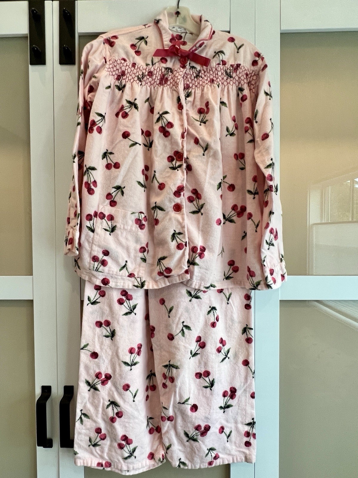 Vintage 1950s Tommies Flannel Pajama Set -Woman’s