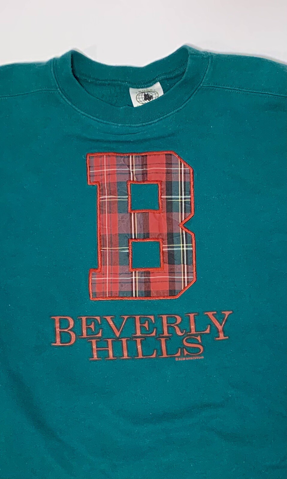 Vintage Ross International Womens One Size Beverly Hills Plaid Schoolgirl