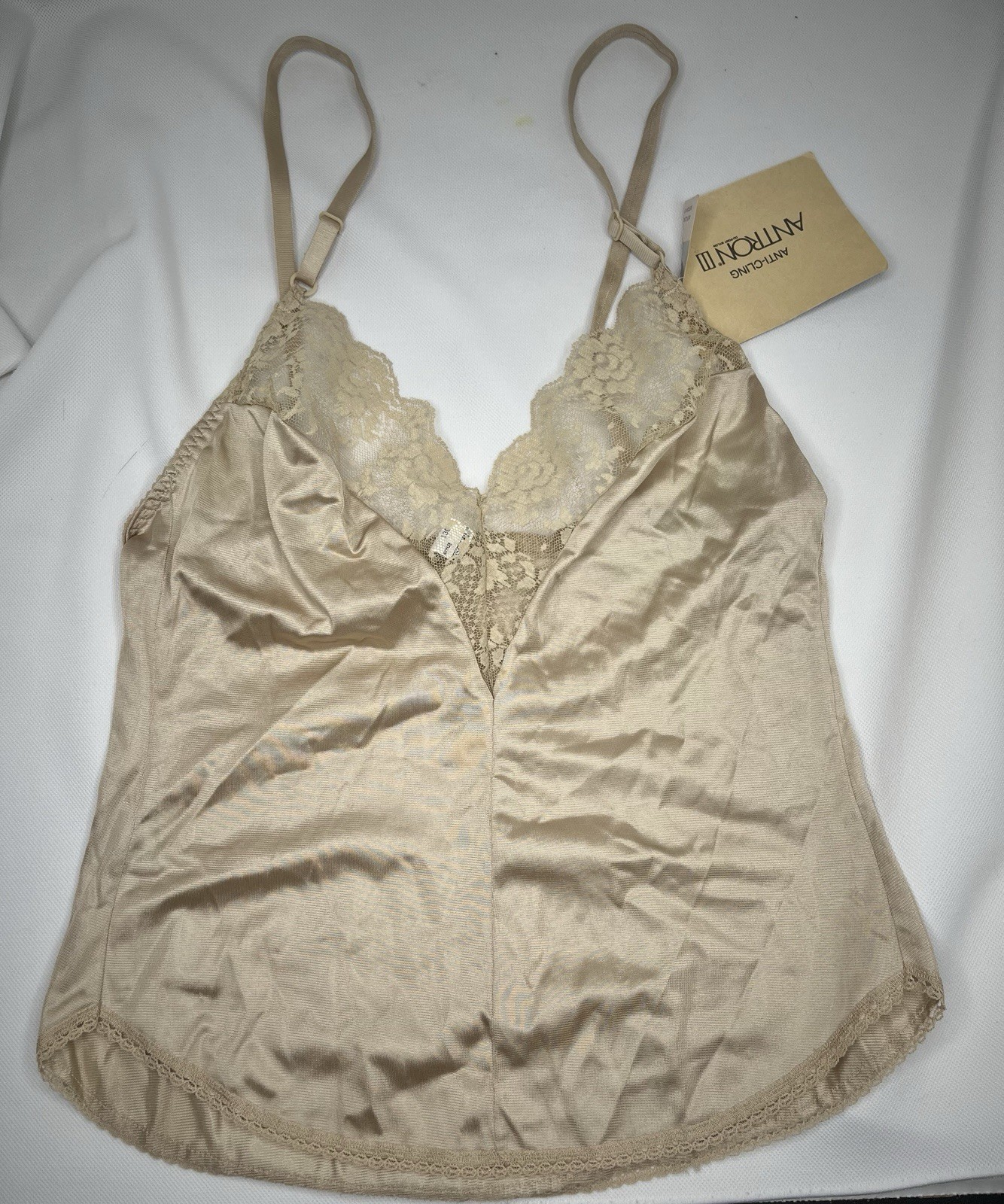 Vintage Best form Antron Anti Cling Size 34(small) Camisole