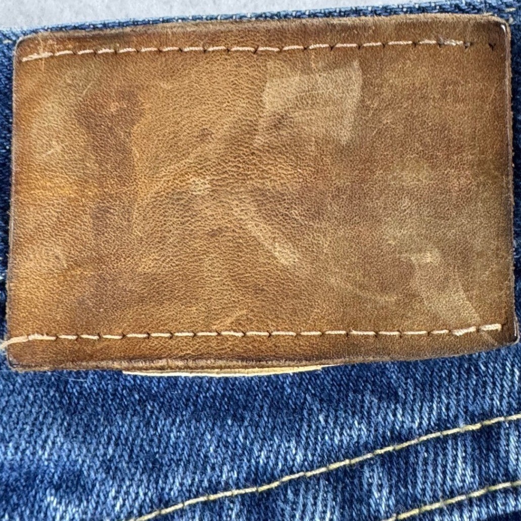 Vintage Lee High Waisted Mom Jeans Blue Tapered Made in USA Size 11 Med 27×28