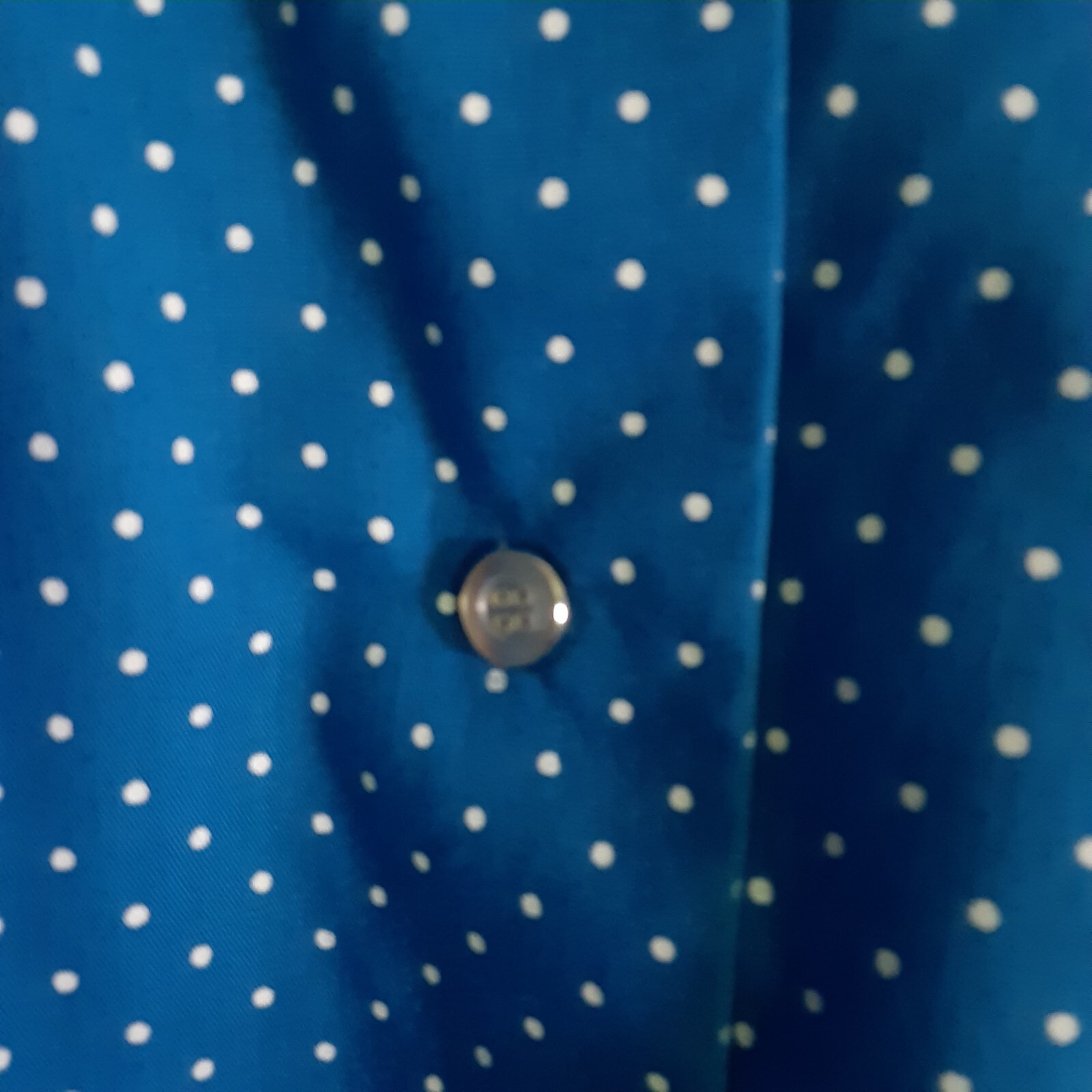 Vintage Lara Dee Charm Polka Dot Embroidered Robe sz 52