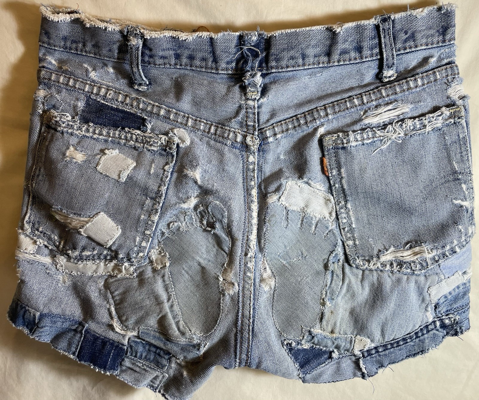 1972 Levi Strauss Denim Cutoffs Shorts 30” Waist Original