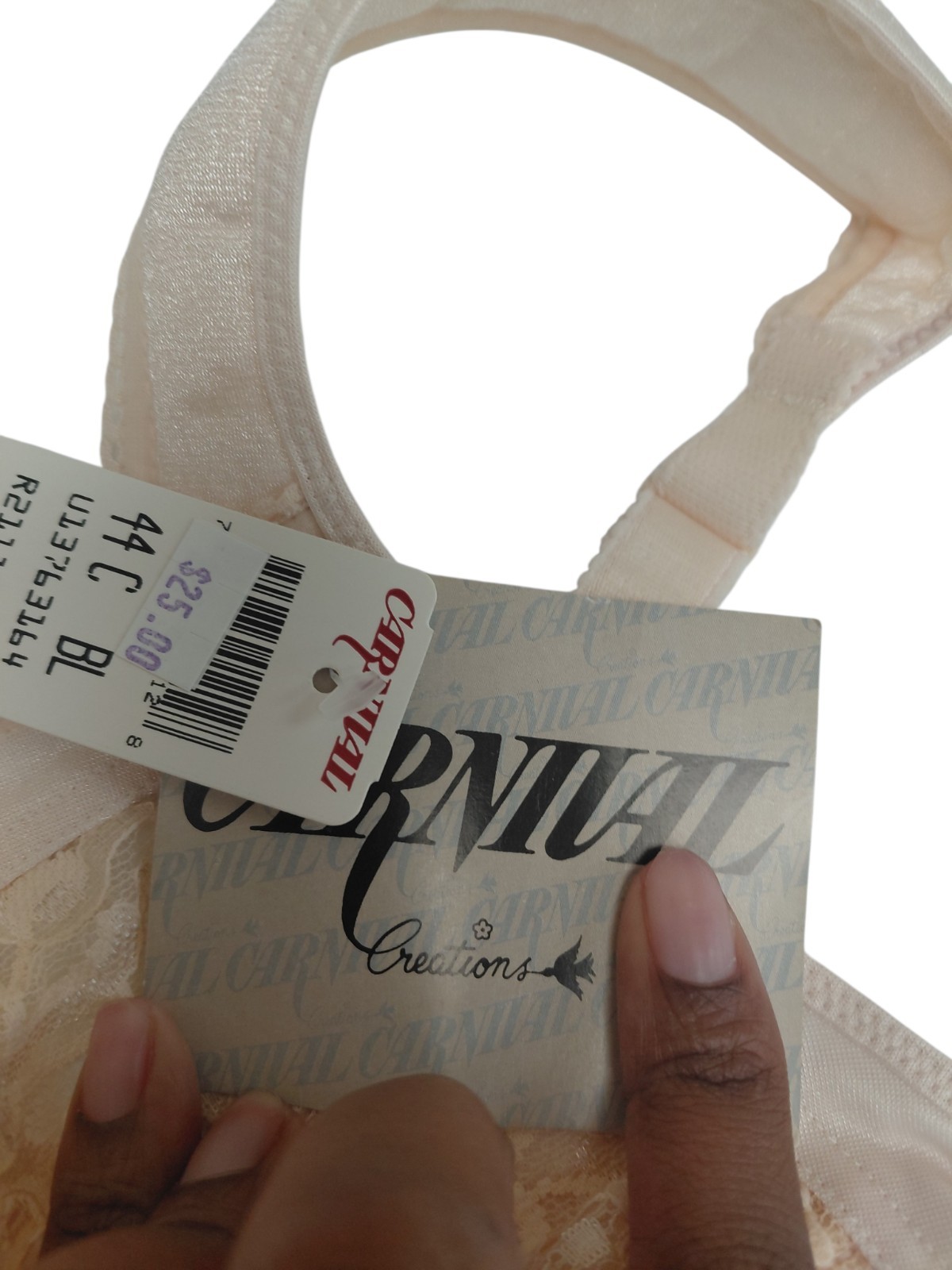 Vintage Carnival Bra Size 44C