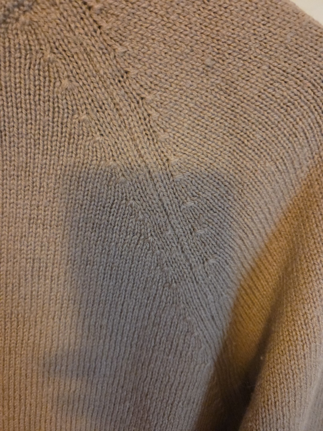 Vintage 1950s 60s LOFTIES Sweater Suede Trim Elbow Patches Cardigan Buttons