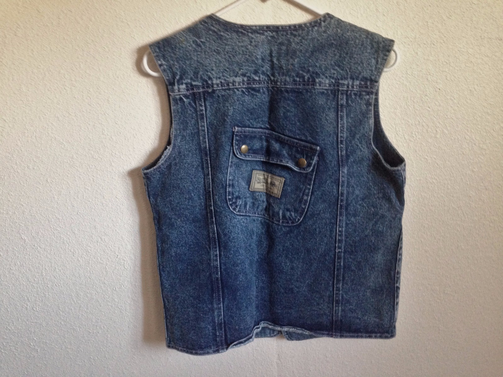 Vintage Boulevard Club/ CHEUNG SING Denim Vest Size 6