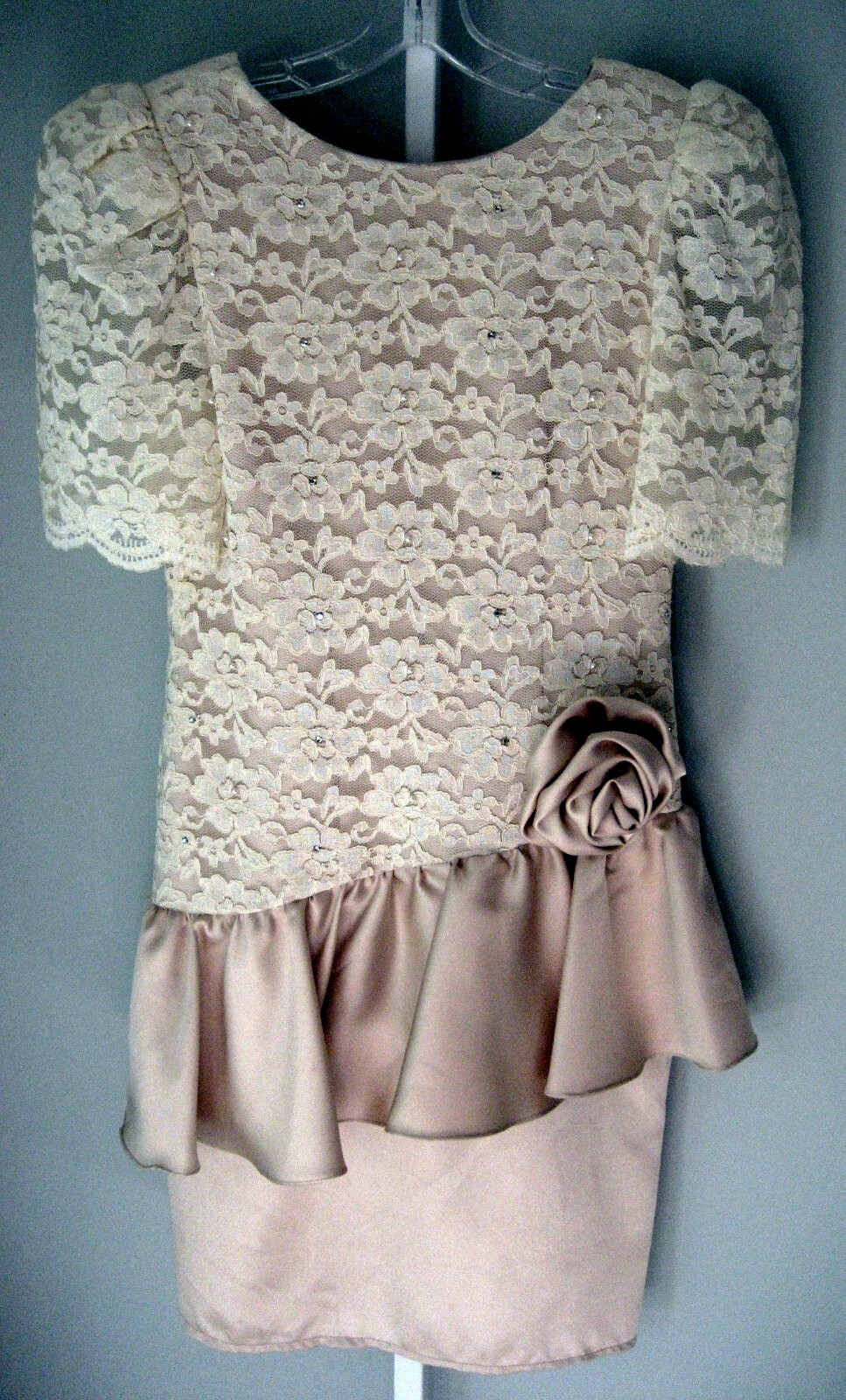 Vintage Barbara Chodos Michael Marcella Ltd Sz 6 Wedding, Mother of B/G EC