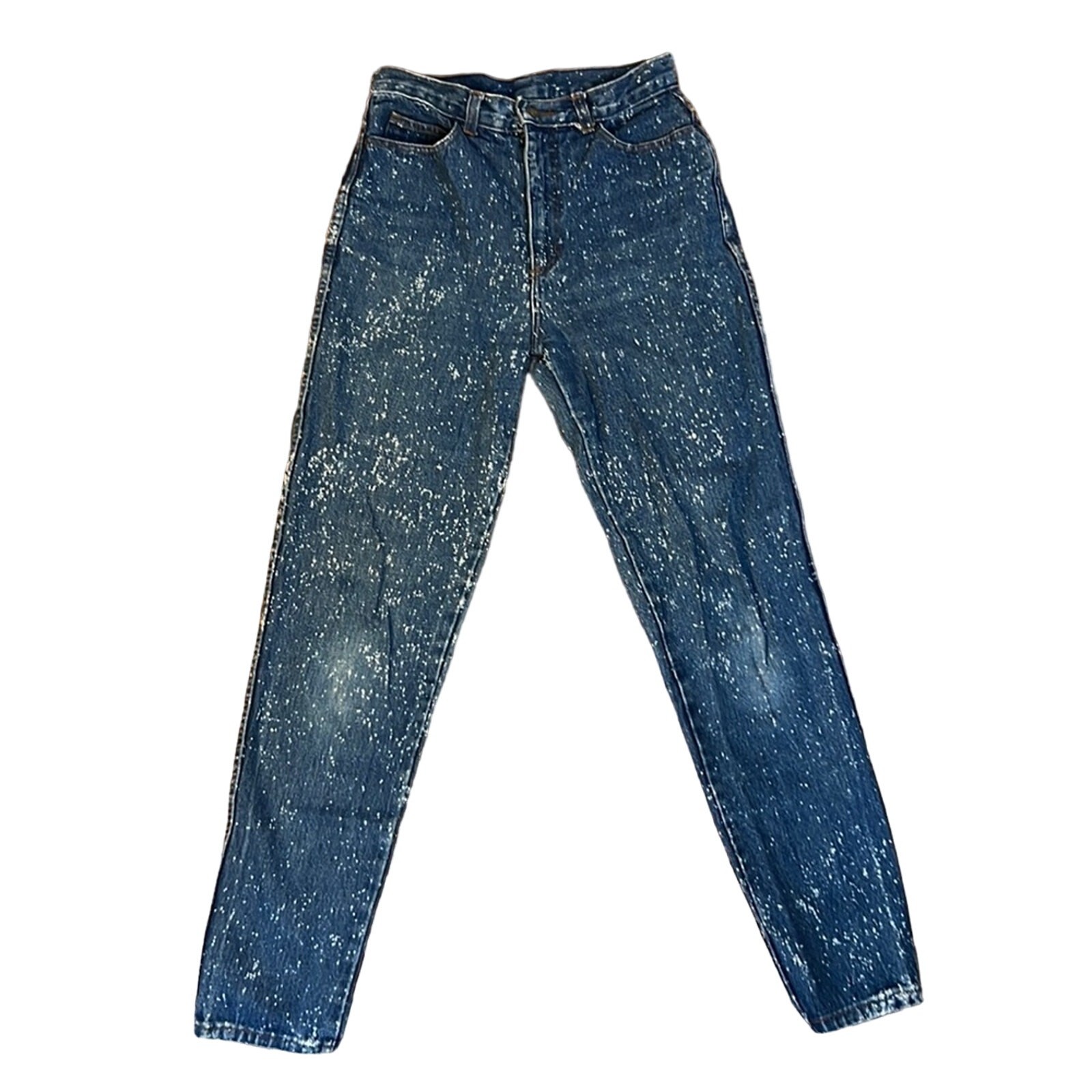Womens Vintage 1980’s Jeans Made in the shade speckled high rise baggy