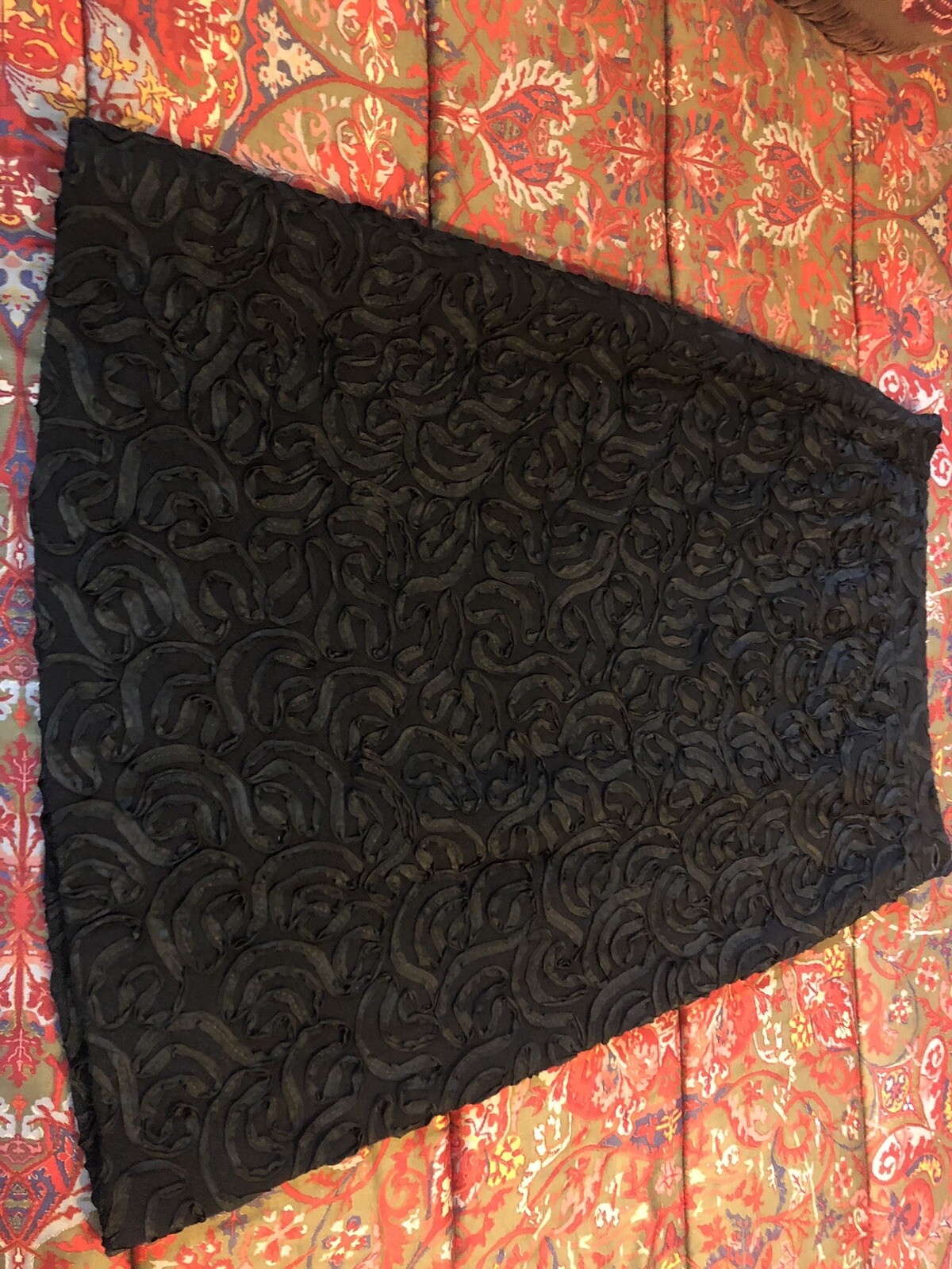 Vintage 1960s Apollo of New York Soutache Black Suit