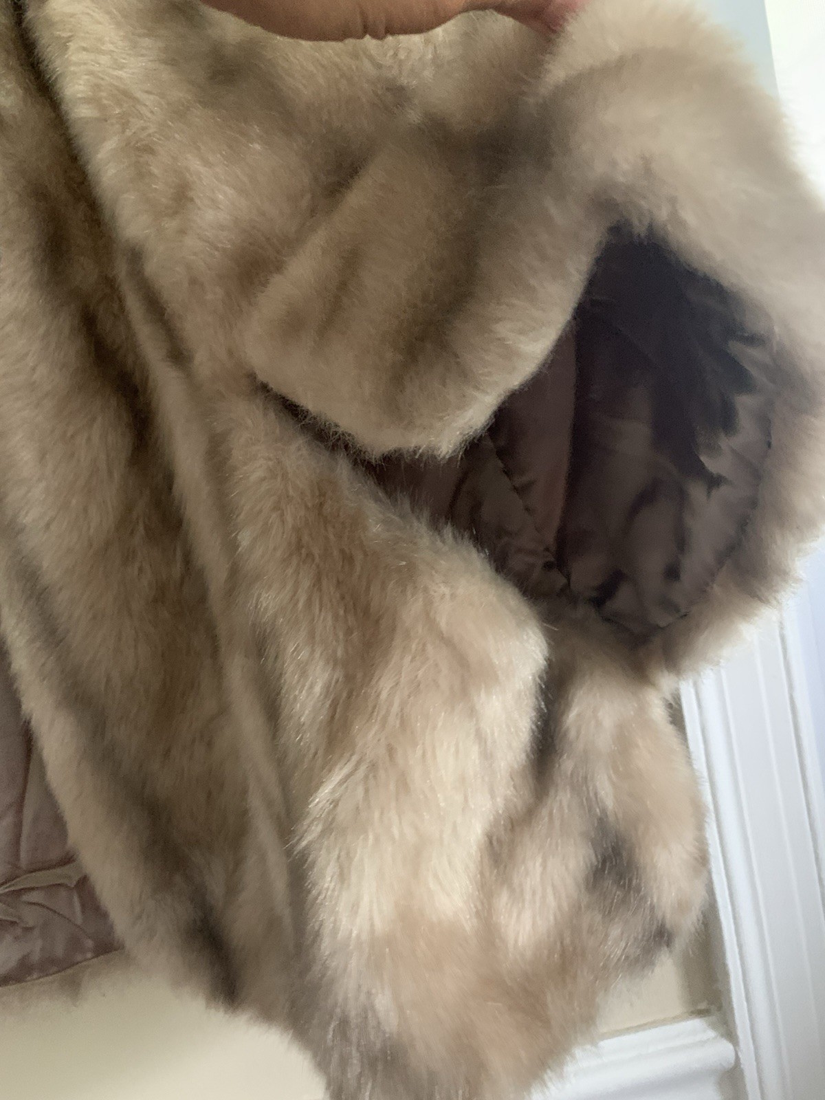 Vintage Regina Glenara by Glenoit Faux Fur Stole Capelet | 1950s–1970s USA Made