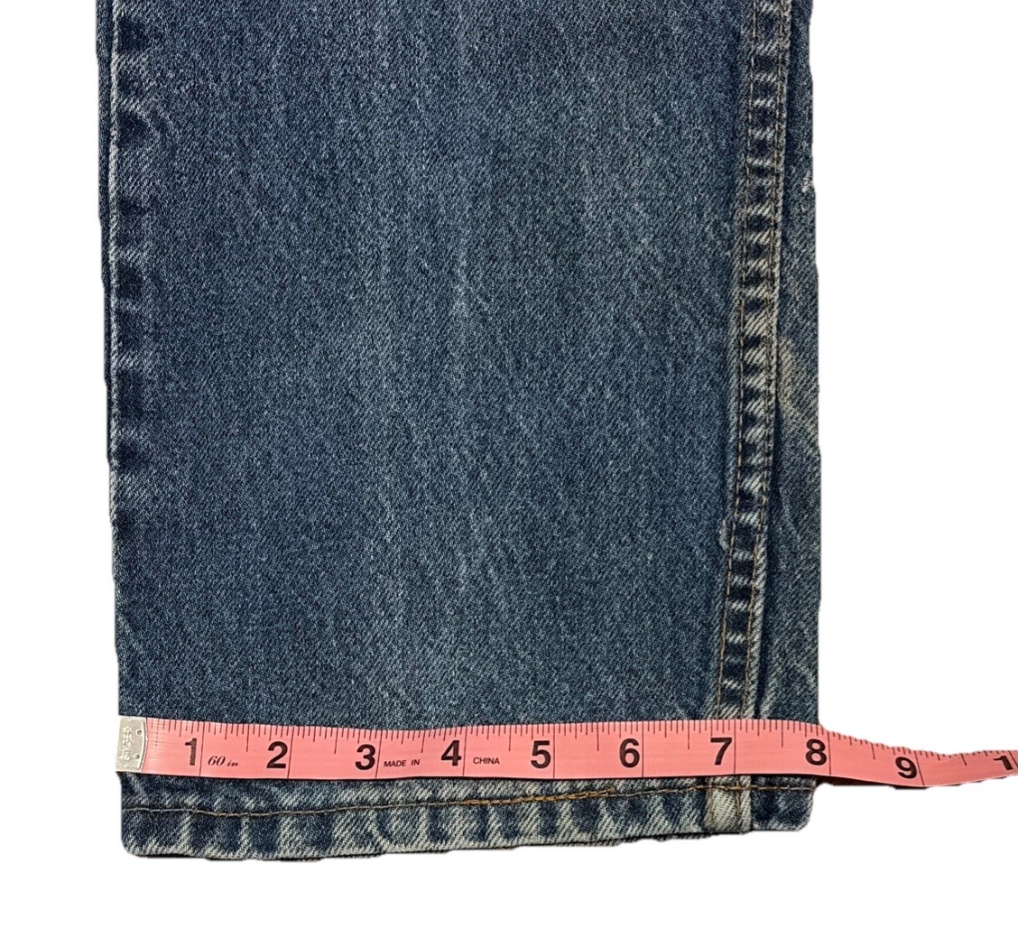 Vintage Levis 505 0216 Red Tab Blue Jeans Denim Womens 30×33 USA Made Fades 90s