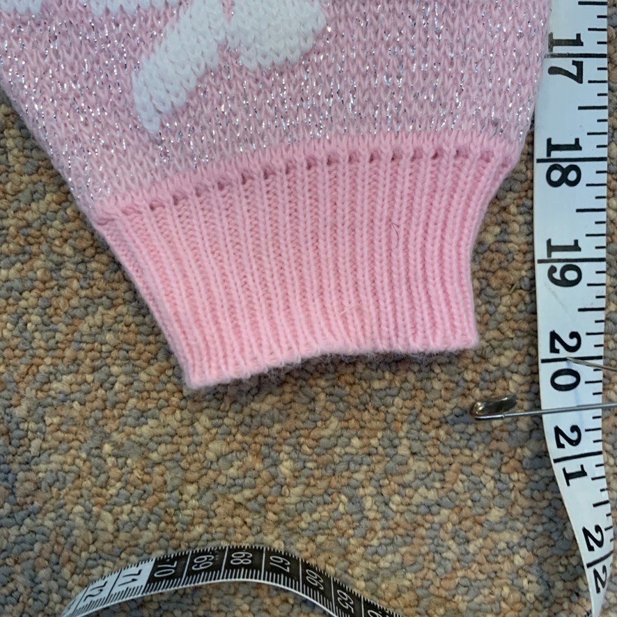 Vintage 80’S Adele Knitwear Sweater Women’s M/L Pink USA