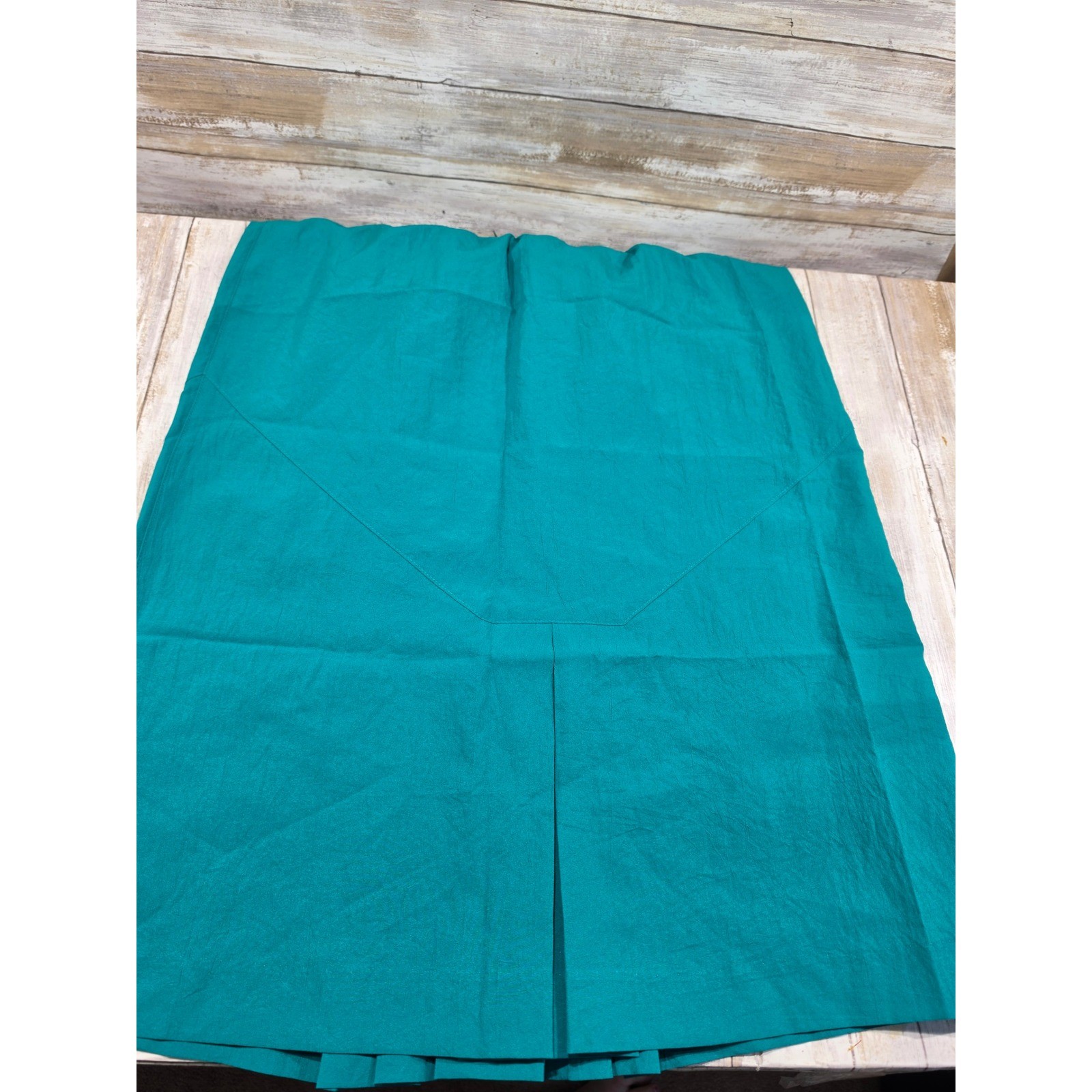 Vintage 80s Colorblock 3 Piece Skirt Set Teal Purple Geometric Women L Large