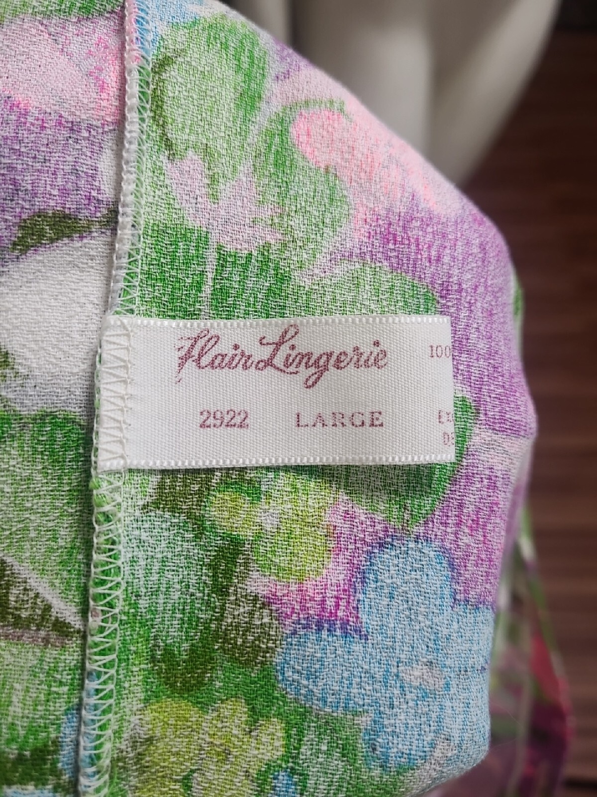 Vintage Flower Power Wrap Skirt Womens L Artsy Hawaiian Floral Tropical Beach