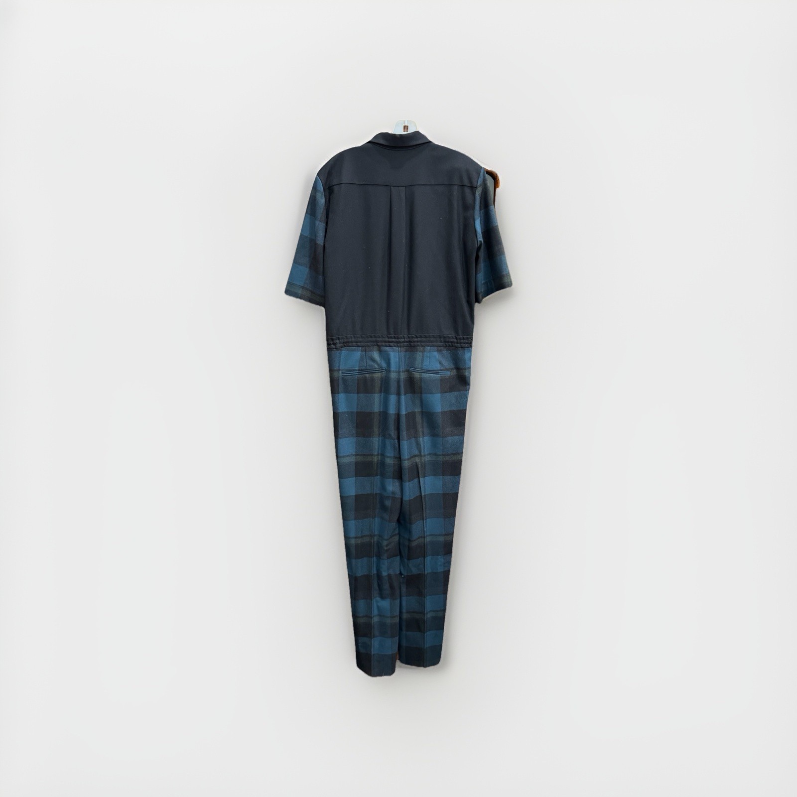 Vintage Sonia Rykiel Wool Buffalo Plaid Jumpsuit Size 4 / FR 36