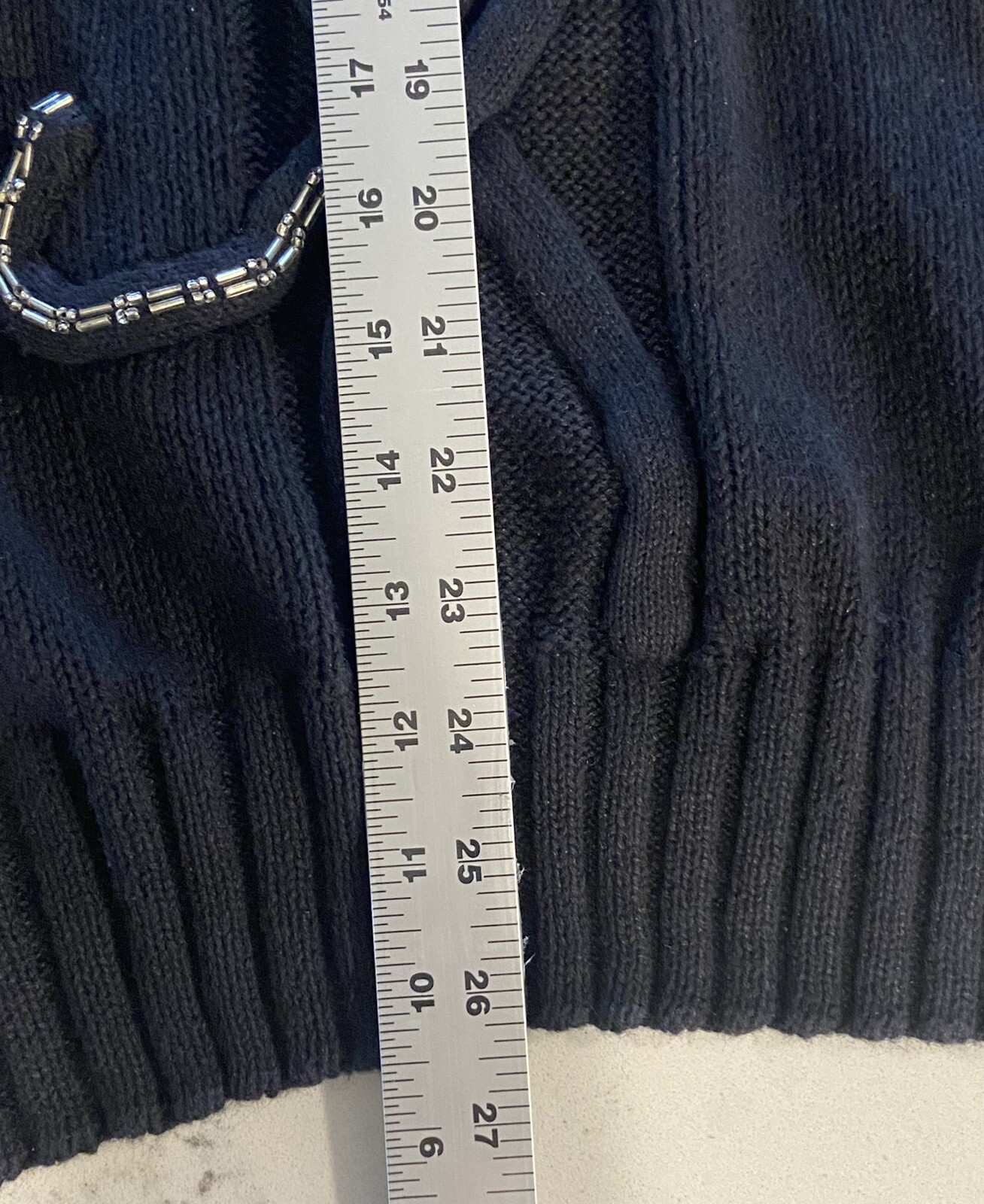 Vintage 1988 Bonnie Boerer Embellished Sweater Size S
