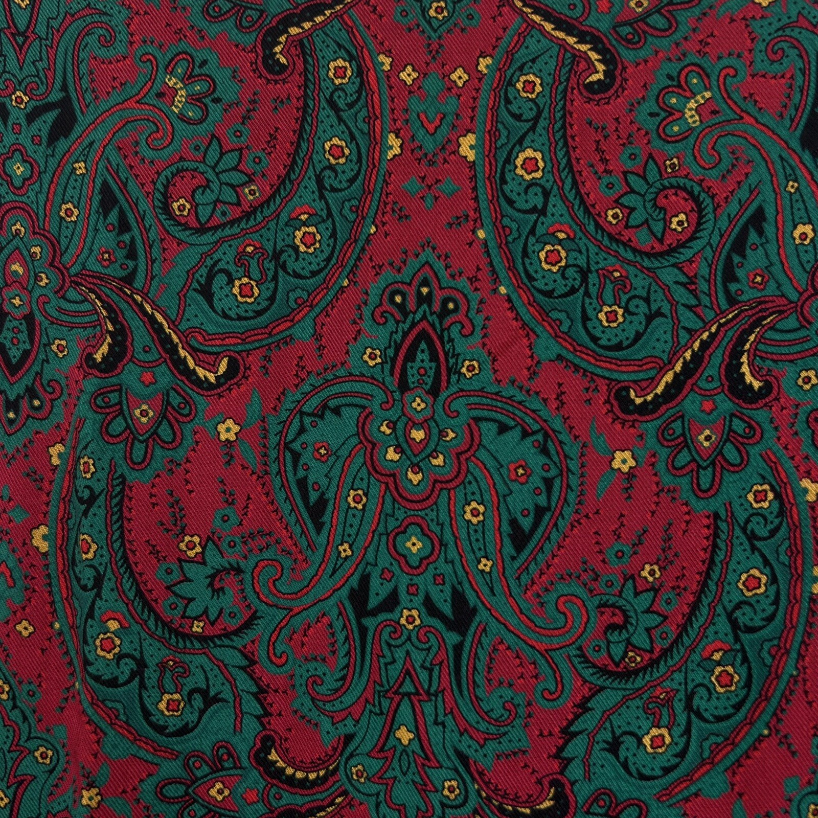 Vintage Country Sophisticates Pendleton Top Womens 8 Secretary Chic Paisley Y2K