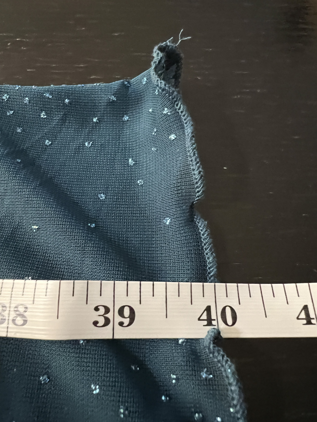 Vintage Silhouette Chiffon Party Cocktail Dress Blue Green Sparkle Evening Prom
