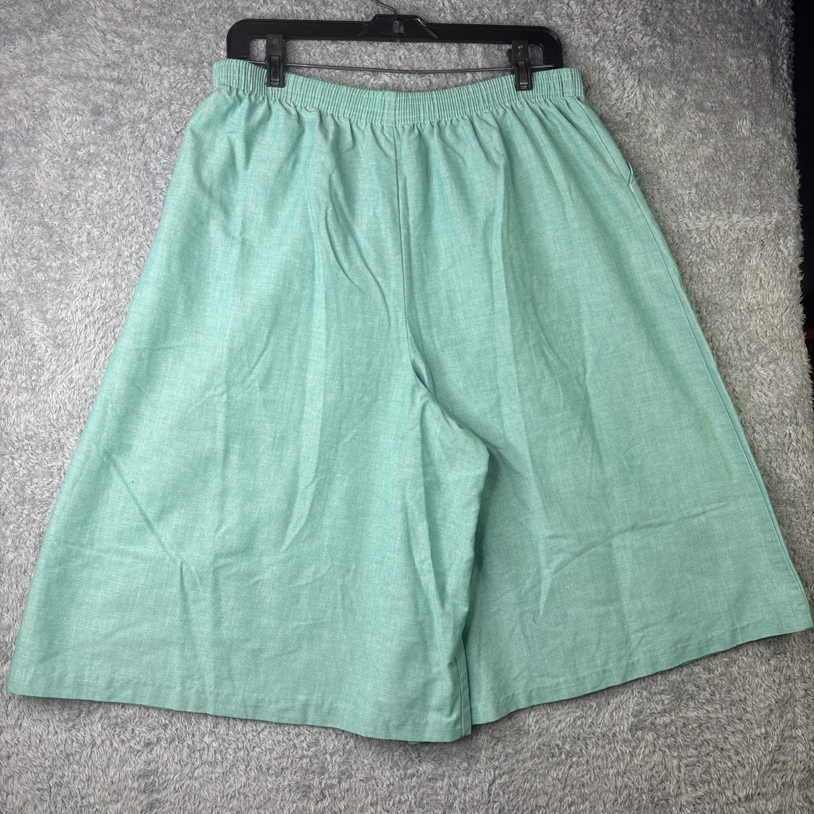 Vintage American Spectator Women’s Wide Leg Pull On Wide Leg Shorts Sz 16 Gaucho