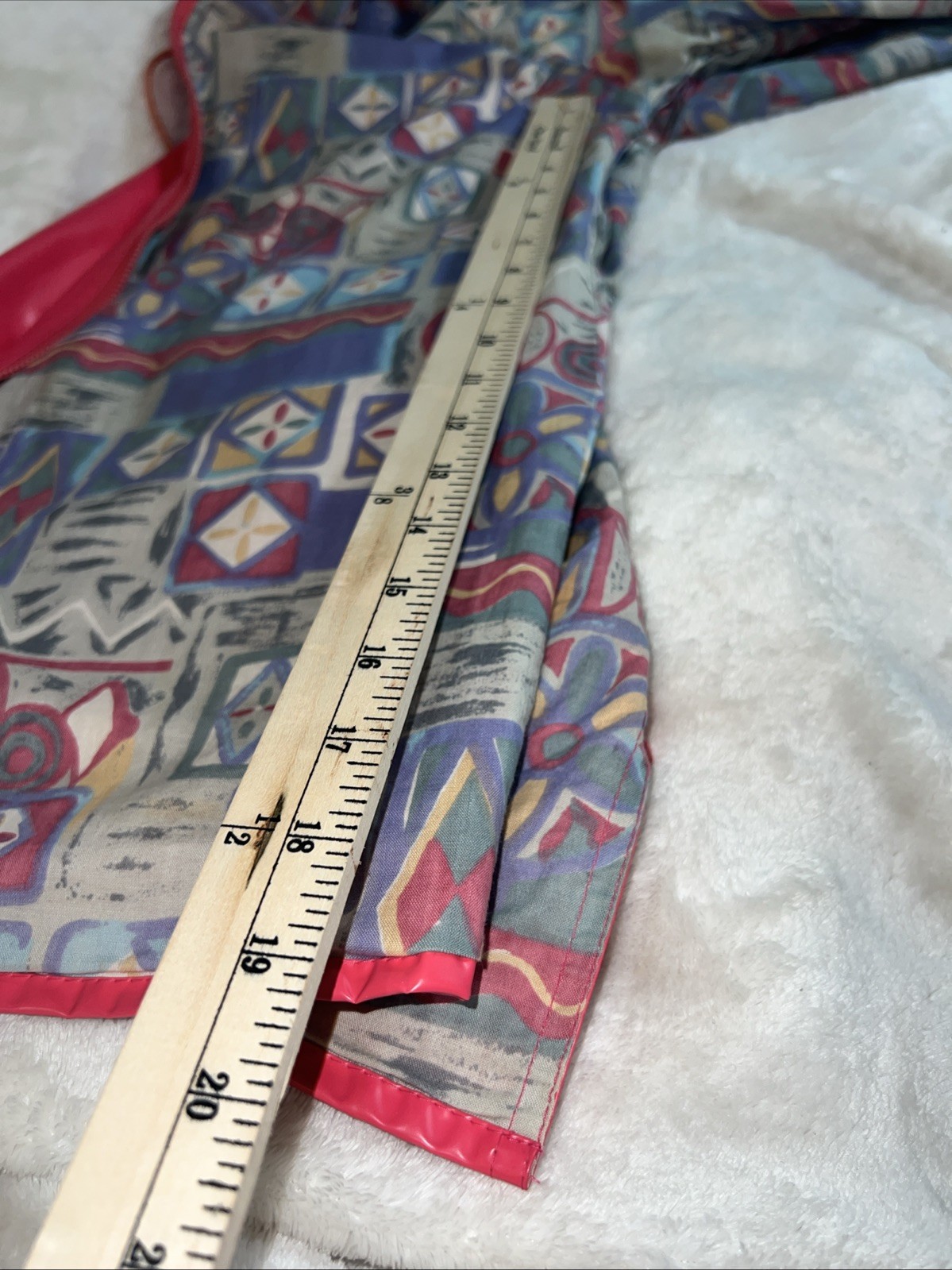 Misty Harbor Slicker Hooded Rain Coat Jacket Spring Y2K Princess Pink Lined