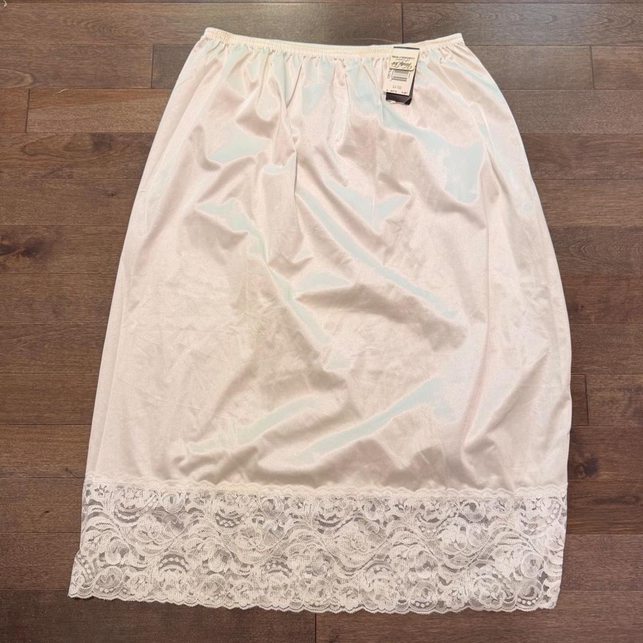 Vanity Fair Lace Slip Skirt