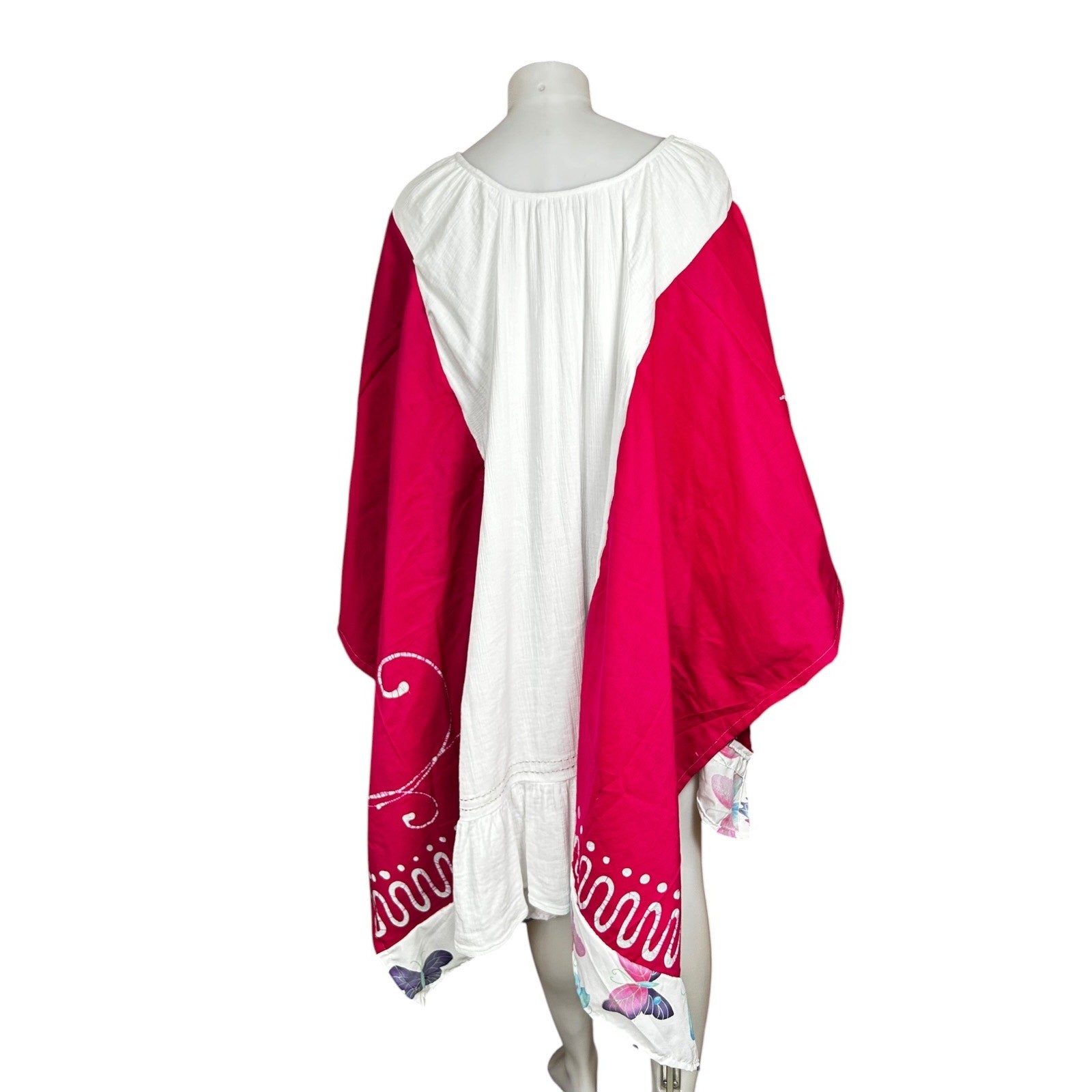 OOAK Upcycled Boho Butterfly Tunic – Women’s