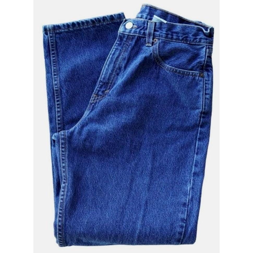 Levi’s 560 Loose Fit Straight Leg Jeans Women 10 Short Blue Vintage USA Made